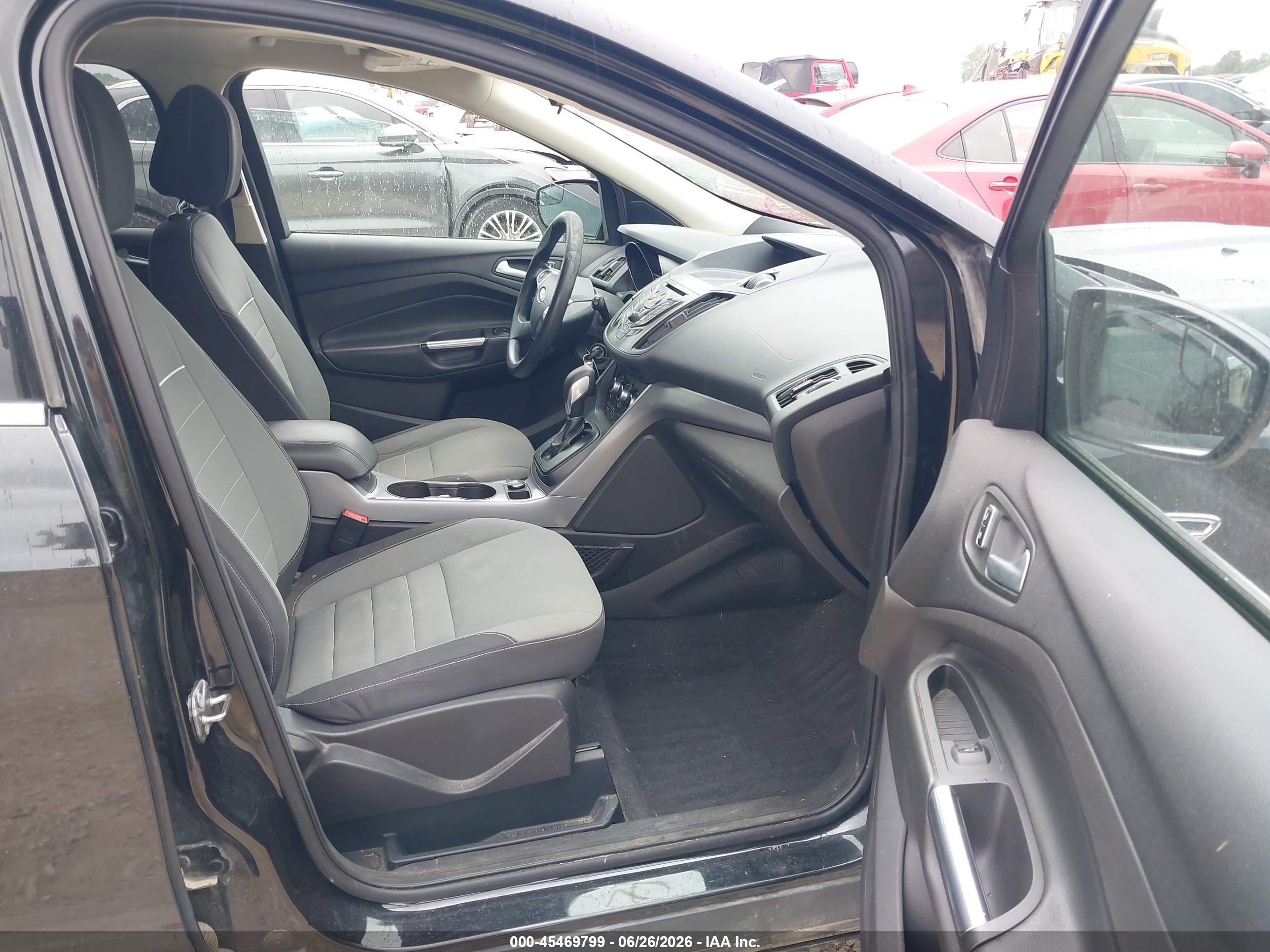 2015 Ford Escape Se Black vin: 1FMCU9GX3FUC06161
