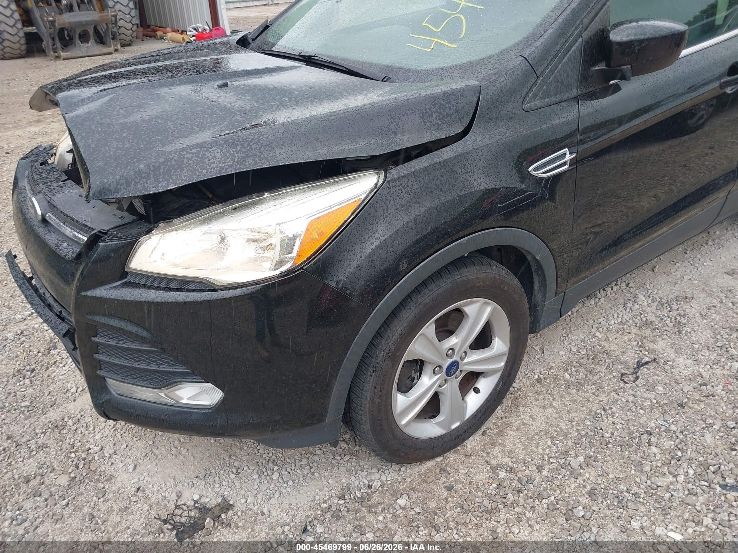 2015 Ford Escape Se Black vin: 1FMCU9GX3FUC06161