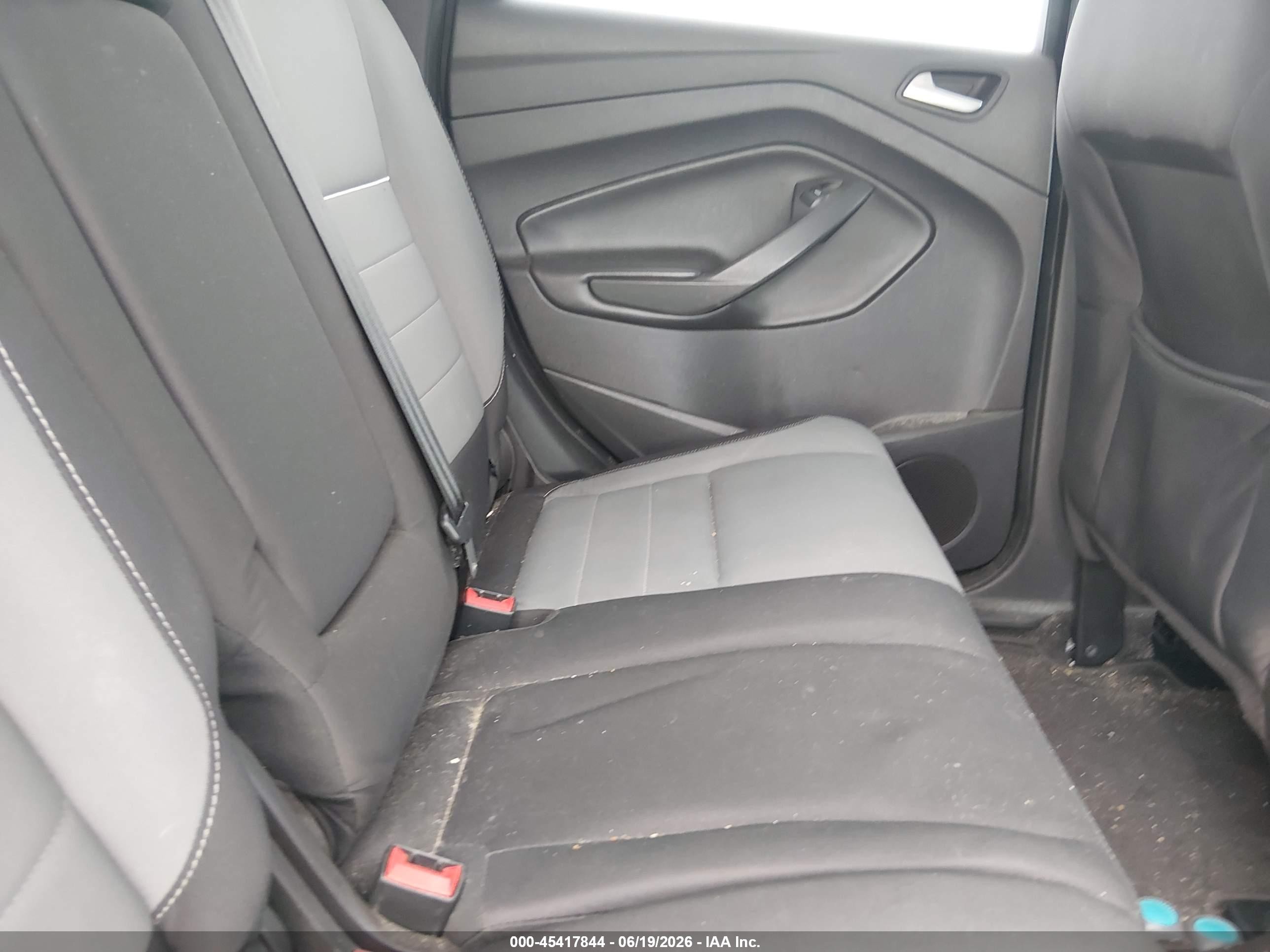 2015 Ford Escape Se Gray vin: 1FMCU9GX3FUC18908
