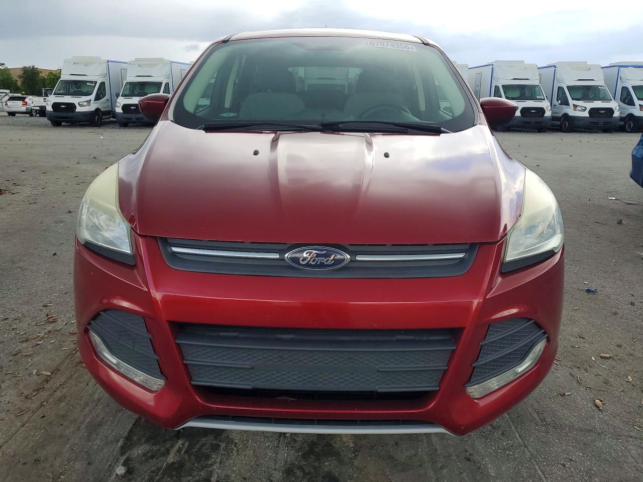 2015 Ford Escape Se Red vin: 1FMCU9GX3FUC22358