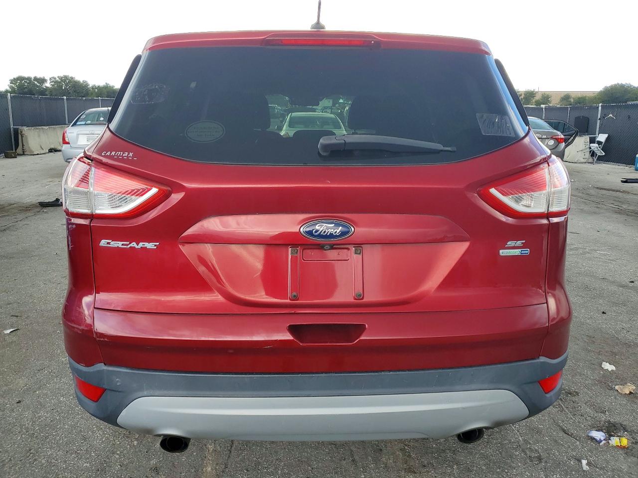 2015 Ford Escape Se Red vin: 1FMCU9GX3FUC22358