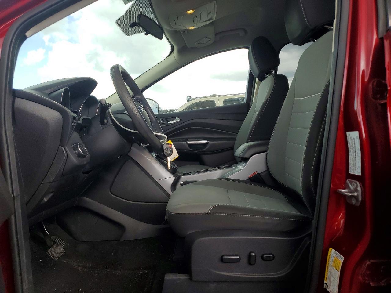 2015 Ford Escape Se Red vin: 1FMCU9GX3FUC22358