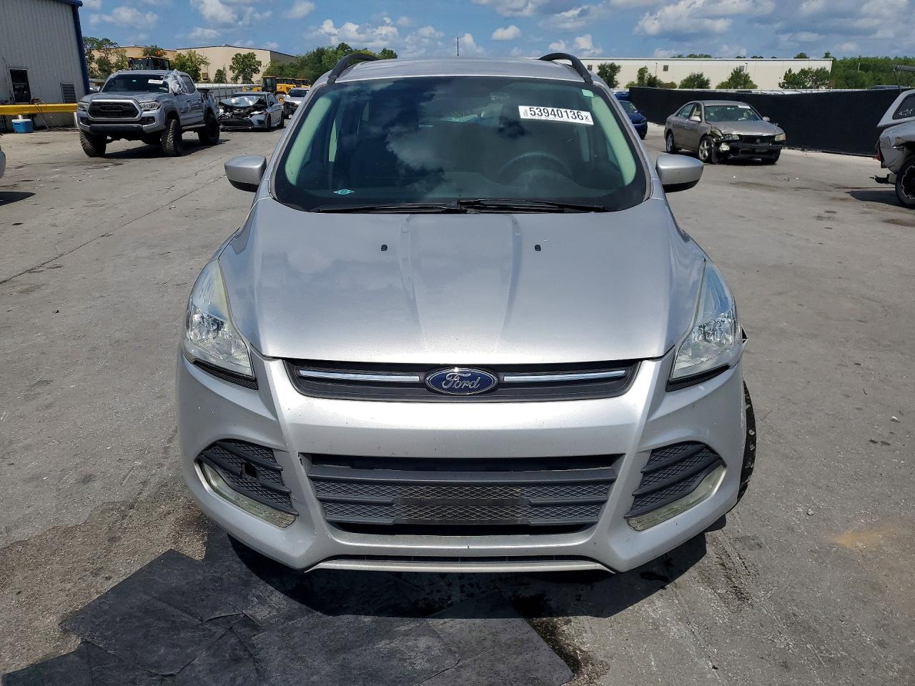 2015 Ford Escape Se Silver vin: 1FMCU9GX3FUC27110
