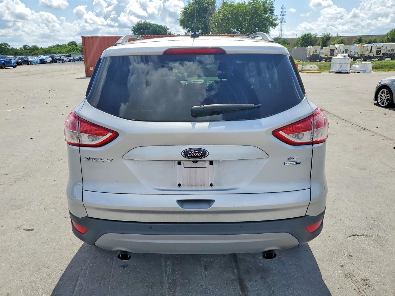 2015 Ford Escape Se Silver vin: 1FMCU9GX3FUC27110
