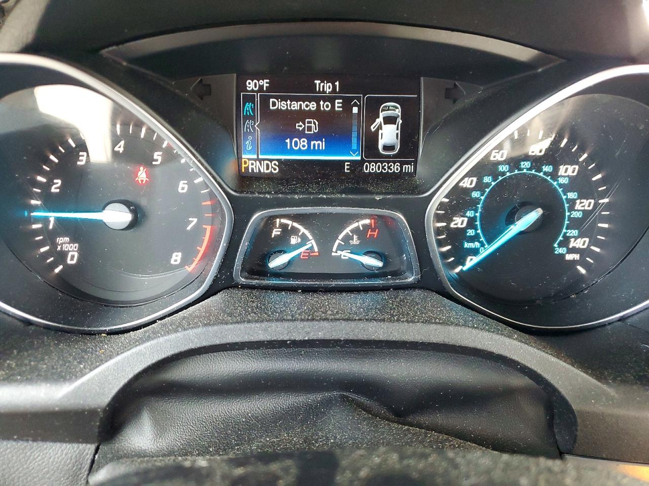 2015 Ford Escape Se Silver vin: 1FMCU9GX3FUC27110
