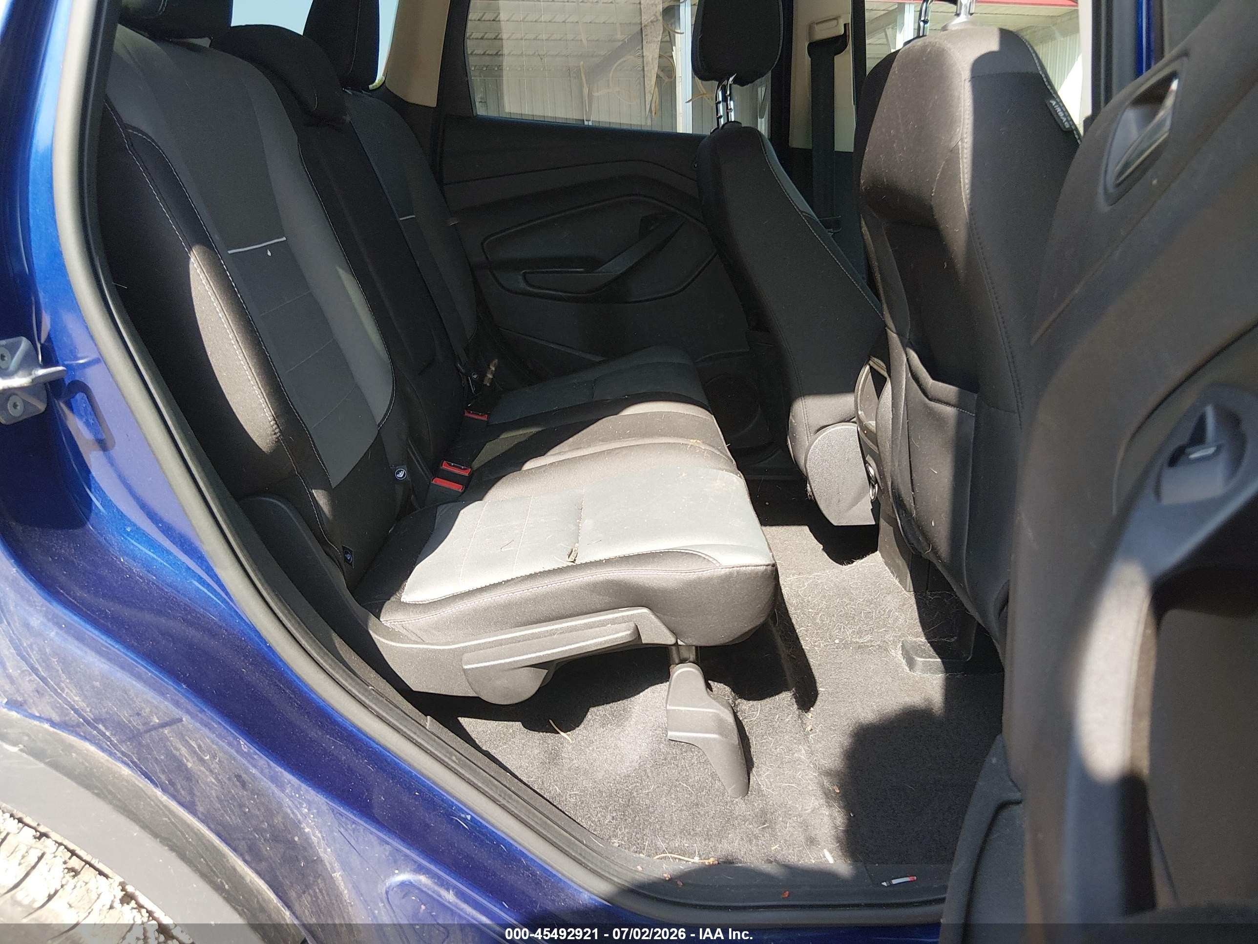 2015 Ford Escape Se Blue vin: 1FMCU9GX3FUC52847