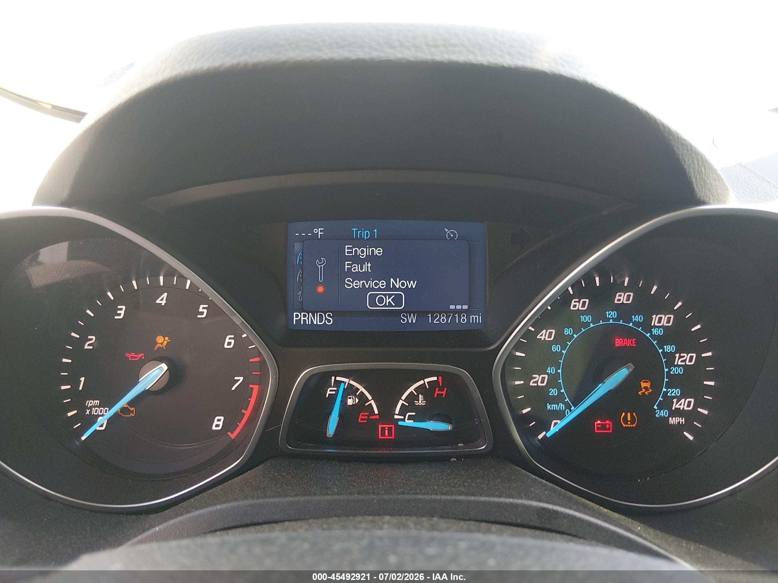 2015 Ford Escape Se Blue vin: 1FMCU9GX3FUC52847