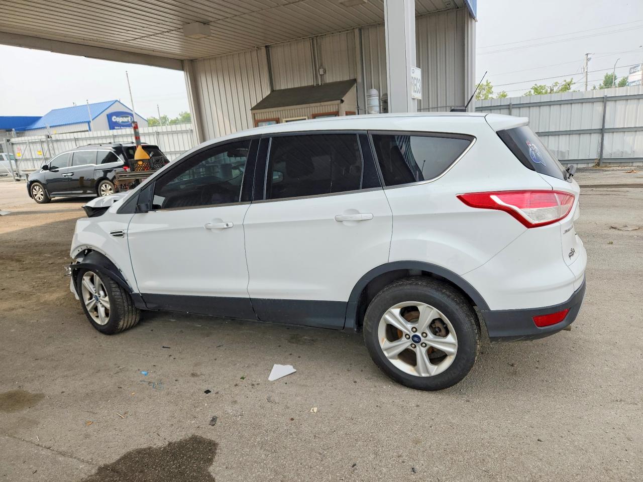 2013 Ford Escape Se White vin: 1FMCU9GX4DUB84720