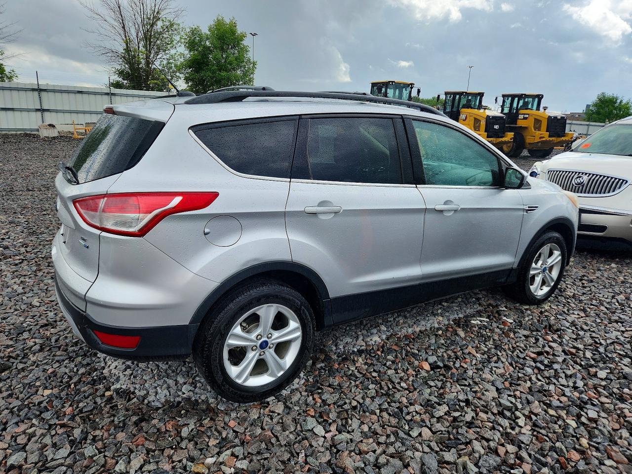 2013 Ford Escape Se Silver vin: 1FMCU9GX4DUC81545