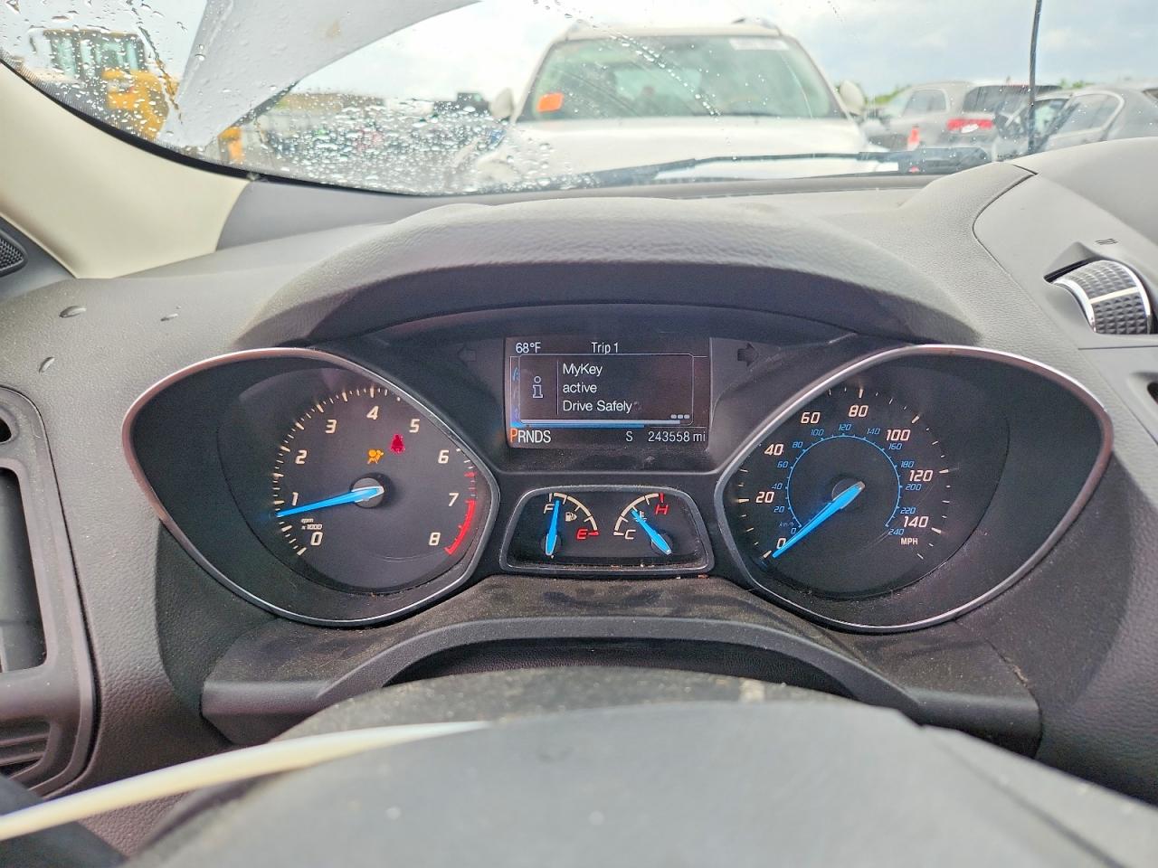 2013 Ford Escape Se Silver vin: 1FMCU9GX4DUC81545