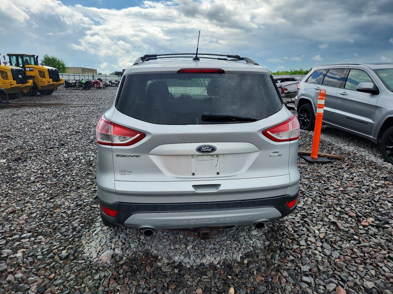 2013 Ford Escape Se Silver vin: 1FMCU9GX4DUC81545
