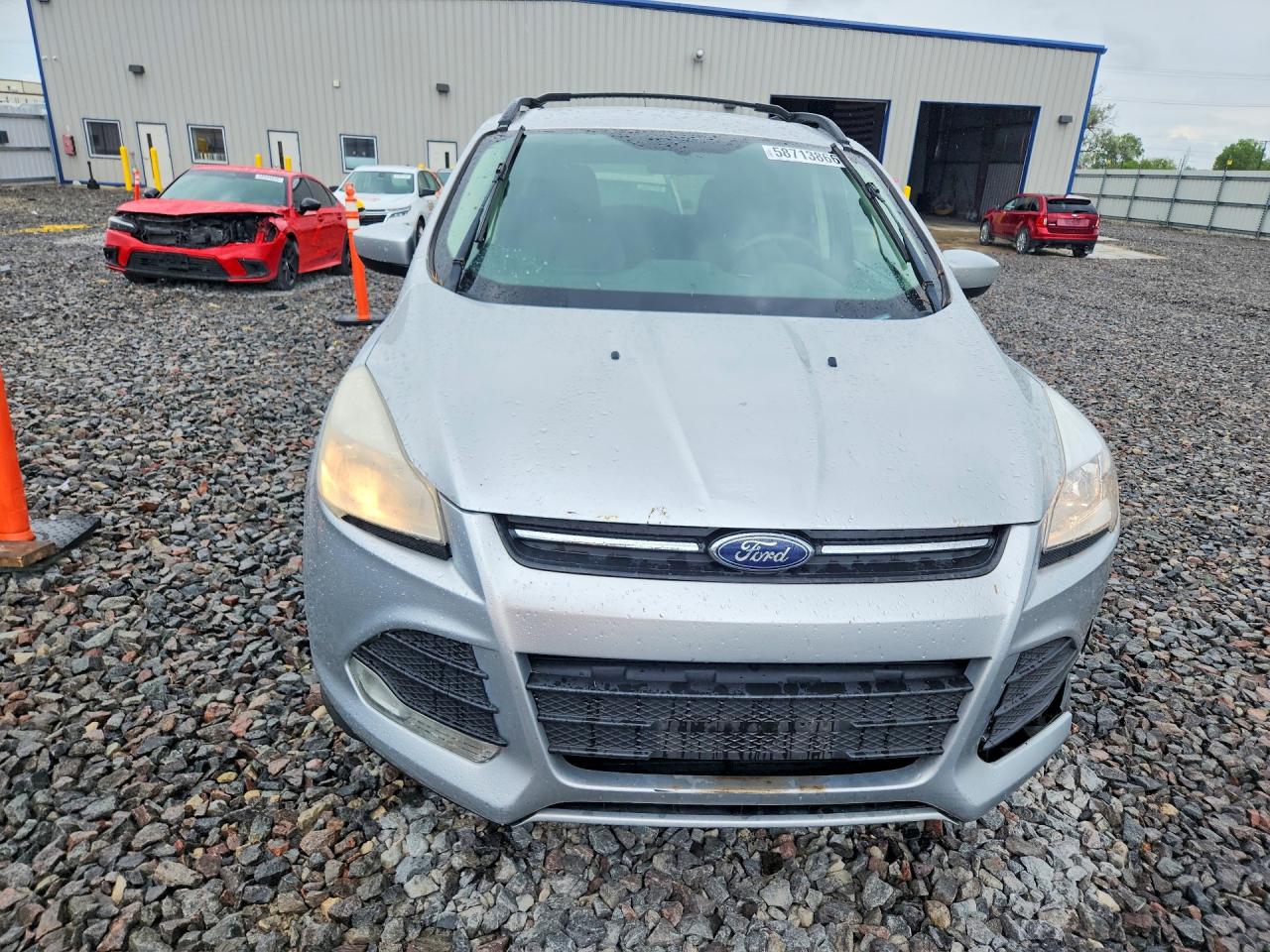2013 Ford Escape Se Silver vin: 1FMCU9GX4DUC81545