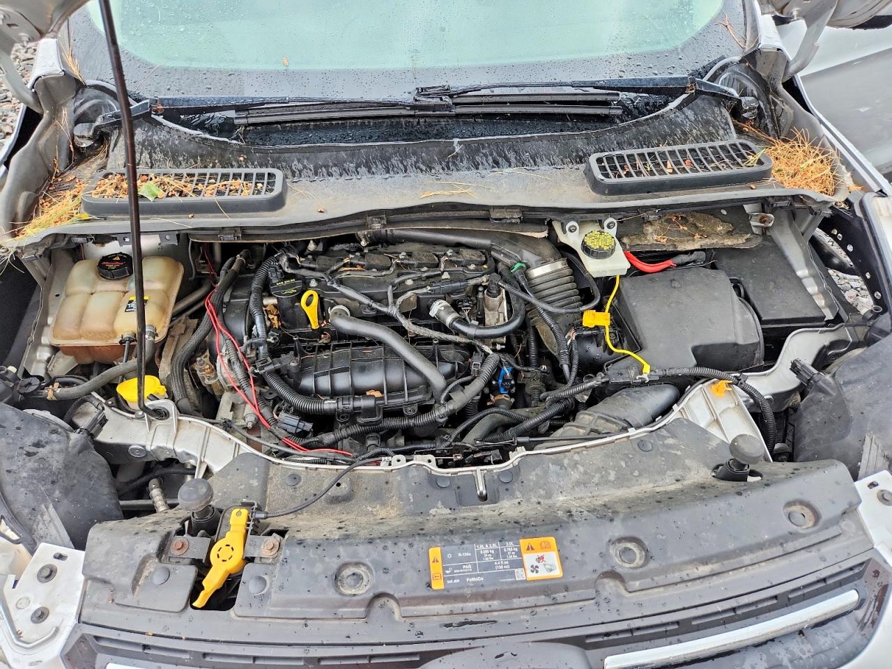 2013 Ford Escape Se Silver vin: 1FMCU9GX4DUC81545