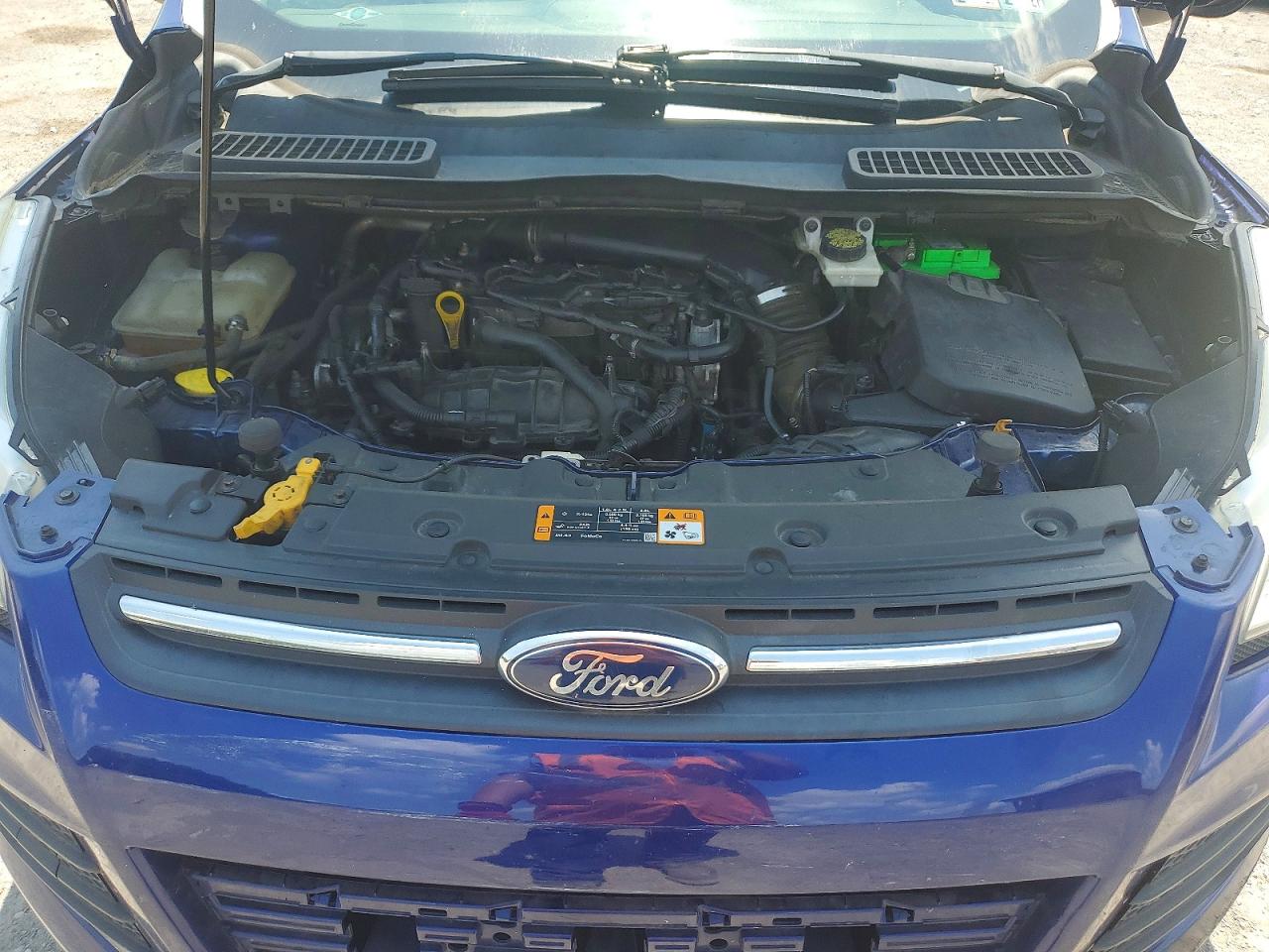 2013 Ford Escape Se Blue vin: 1FMCU9GX4DUD89034