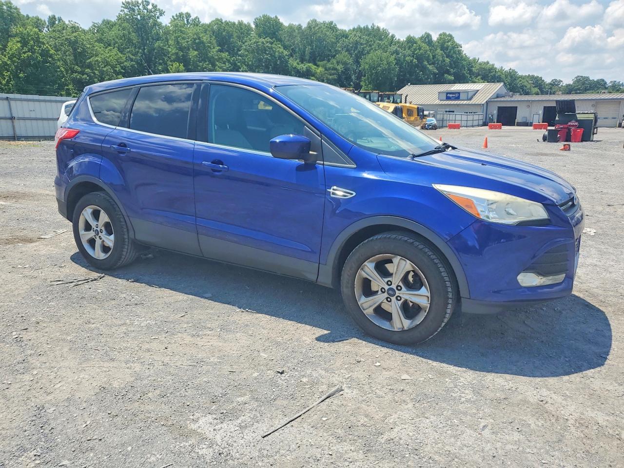 2013 Ford Escape Se Blue vin: 1FMCU9GX4DUD89034