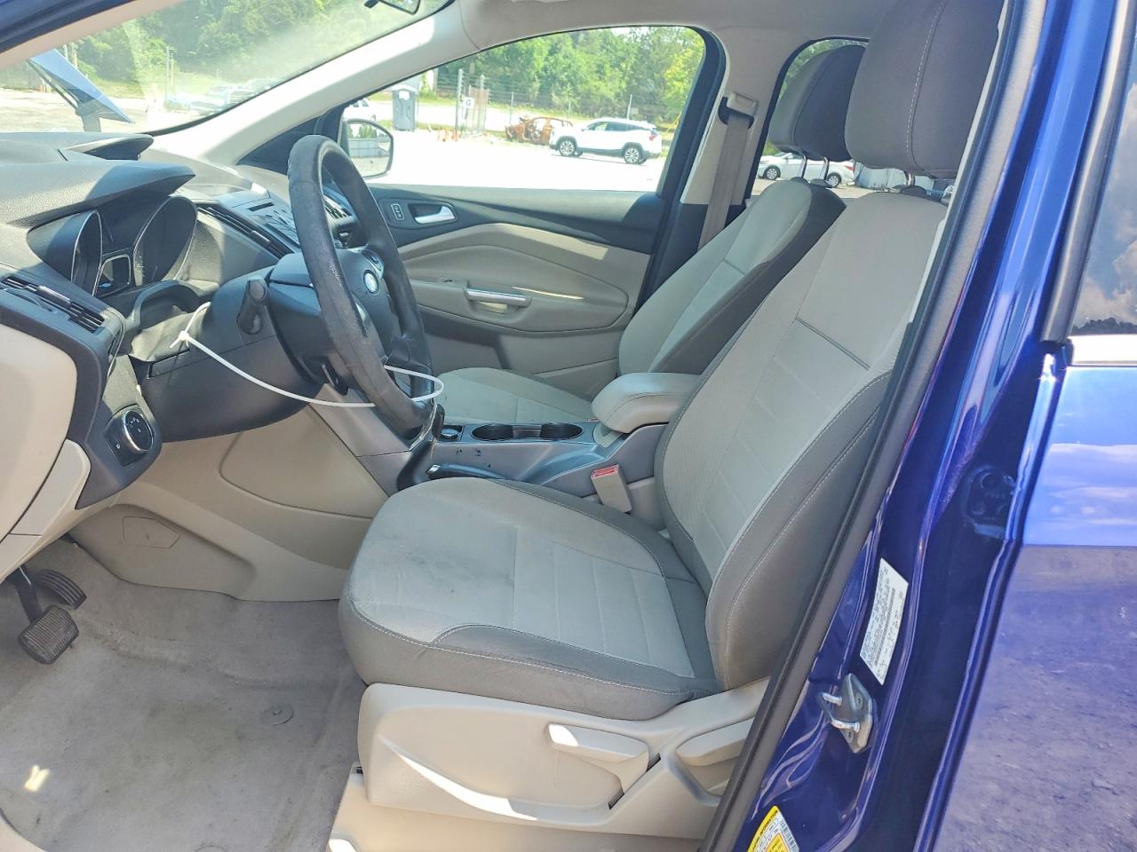 2013 Ford Escape Se Blue vin: 1FMCU9GX4DUD89034