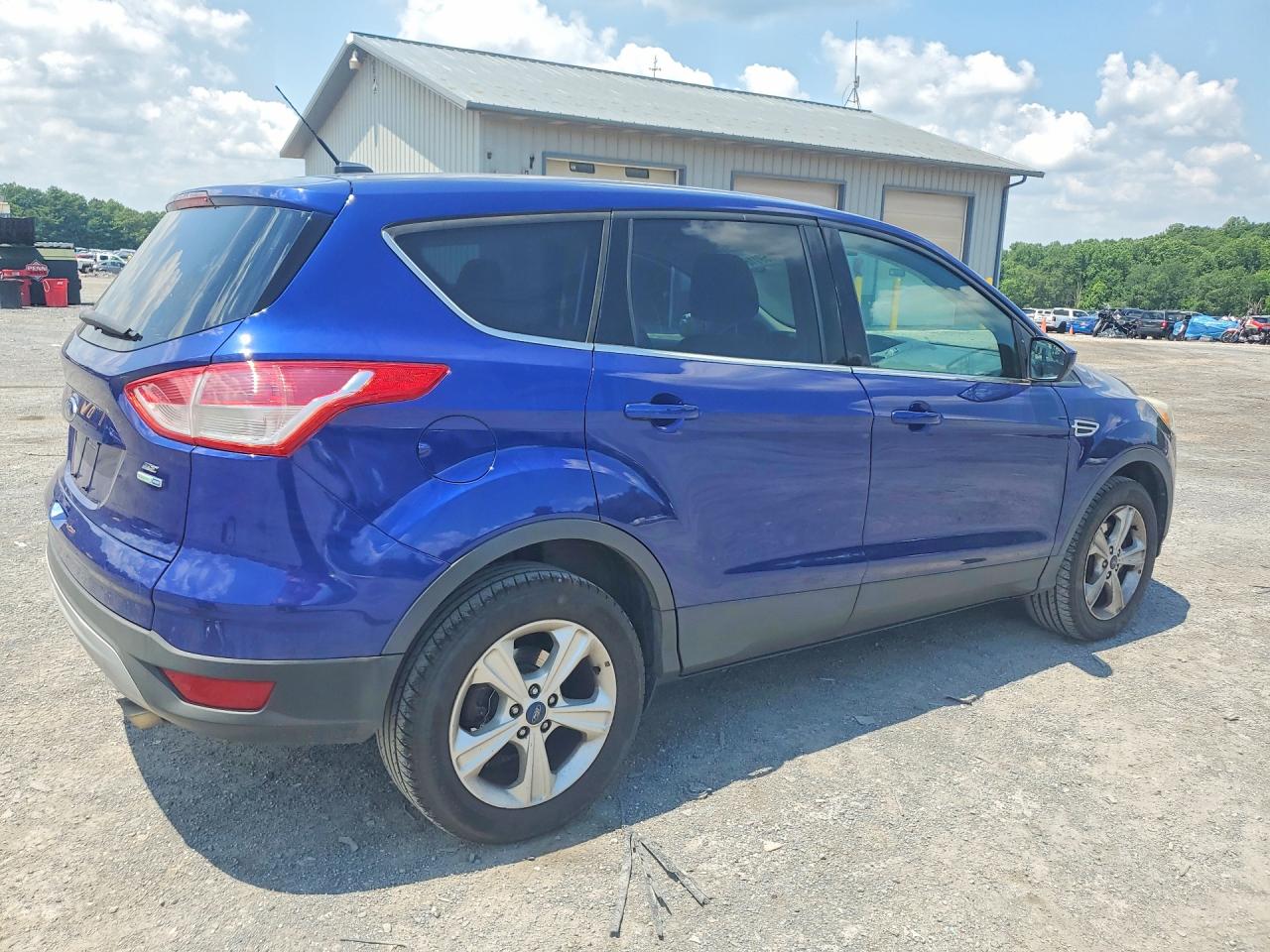2013 Ford Escape Se Blue vin: 1FMCU9GX4DUD89034