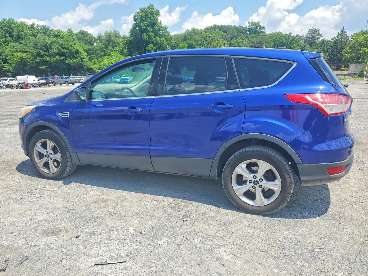 2013 Ford Escape Se Blue vin: 1FMCU9GX4DUD89034