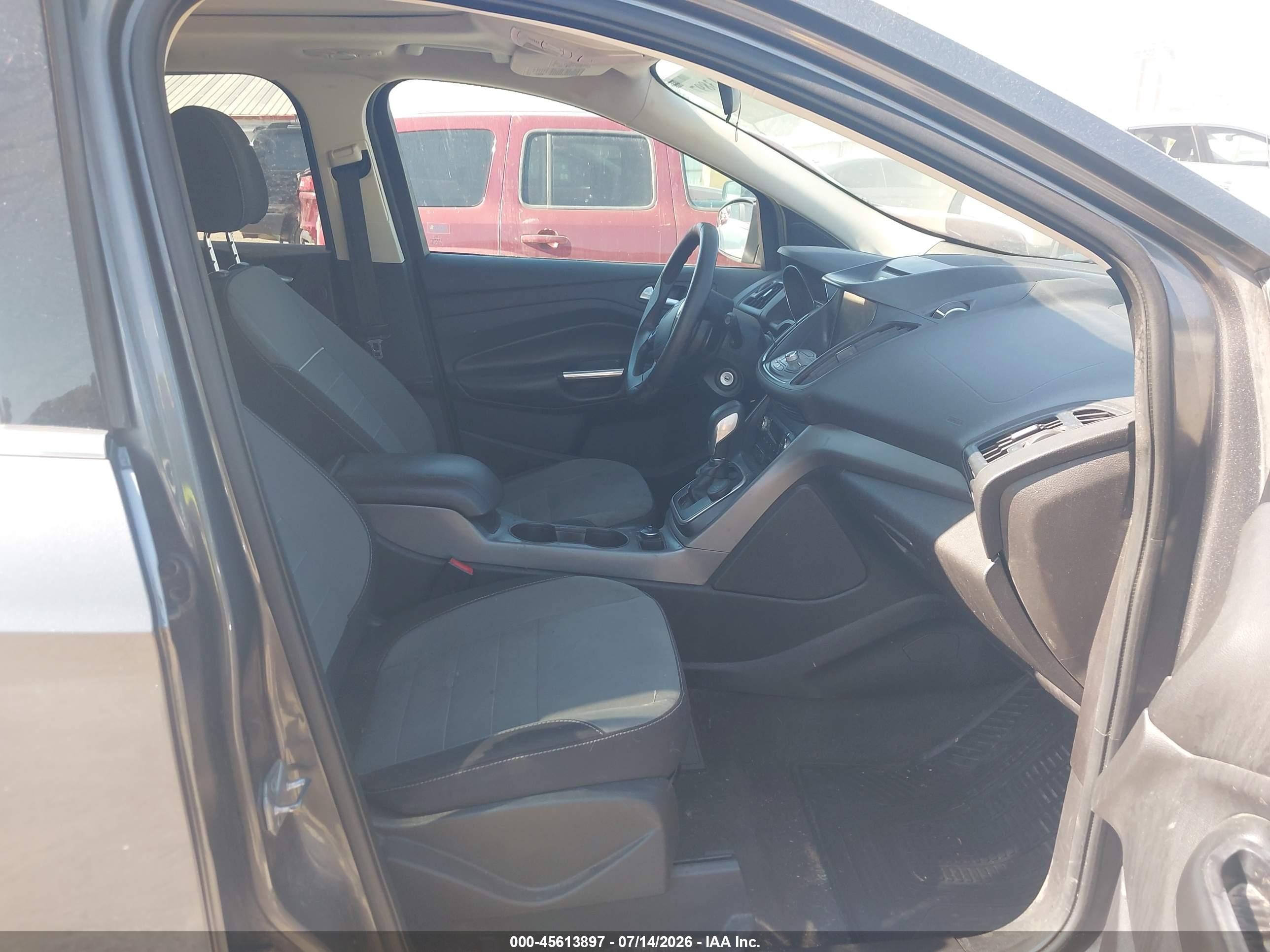 2014 Ford Escape Se Gray vin: 1FMCU9GX4EUA52669