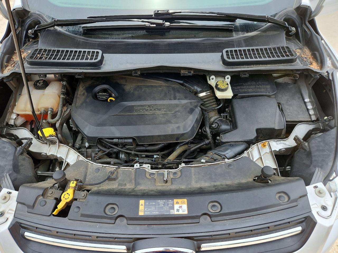 2014 Ford Escape Se Gray vin: 1FMCU9GX4EUA96574
