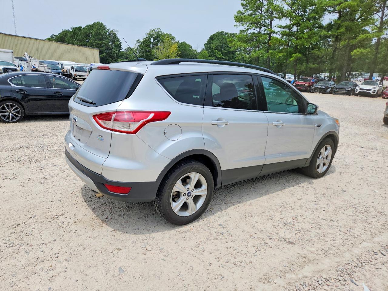 2014 Ford Escape Se Gray vin: 1FMCU9GX4EUA96574