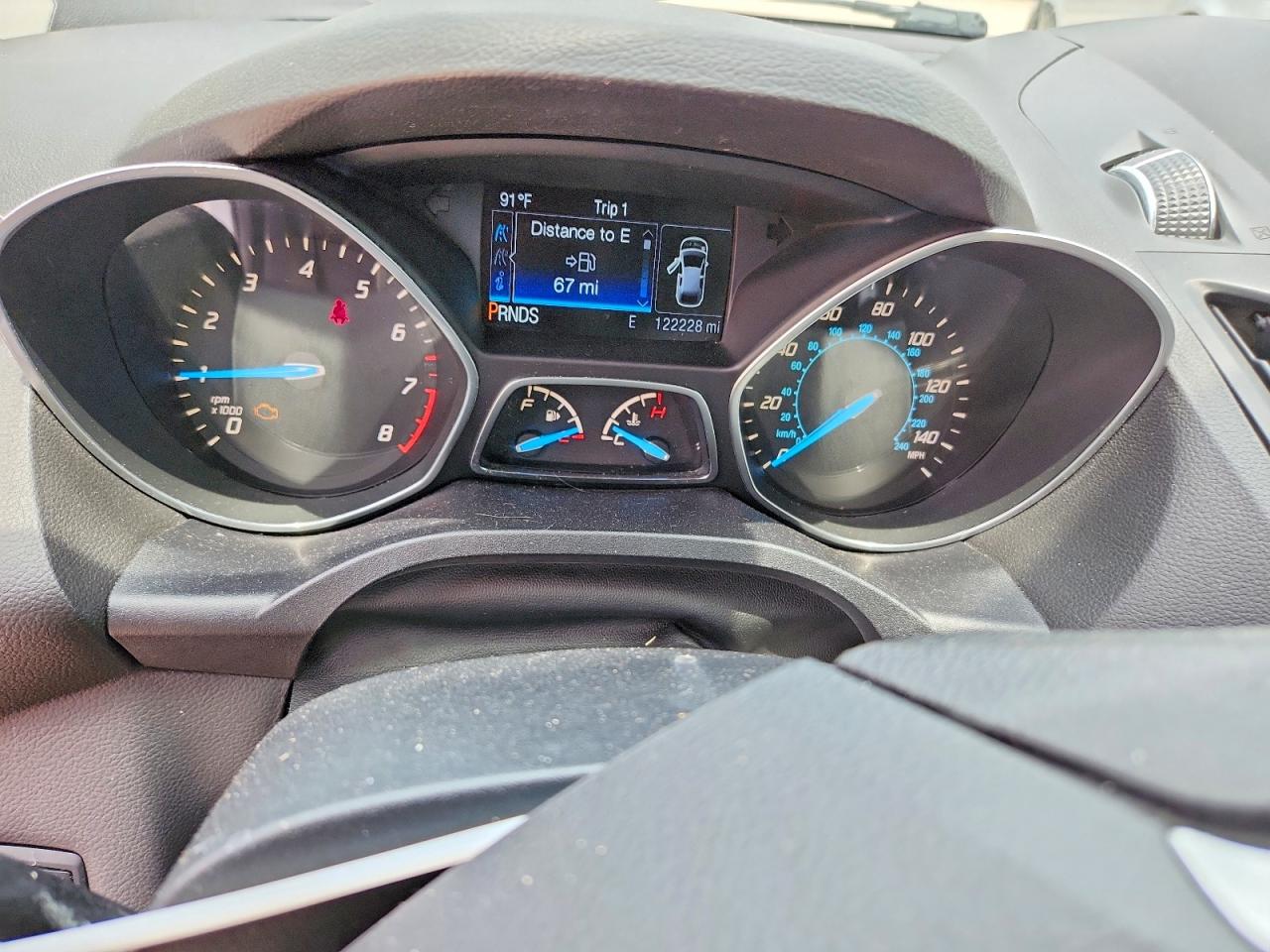 2014 Ford Escape Se Gray vin: 1FMCU9GX4EUA96574