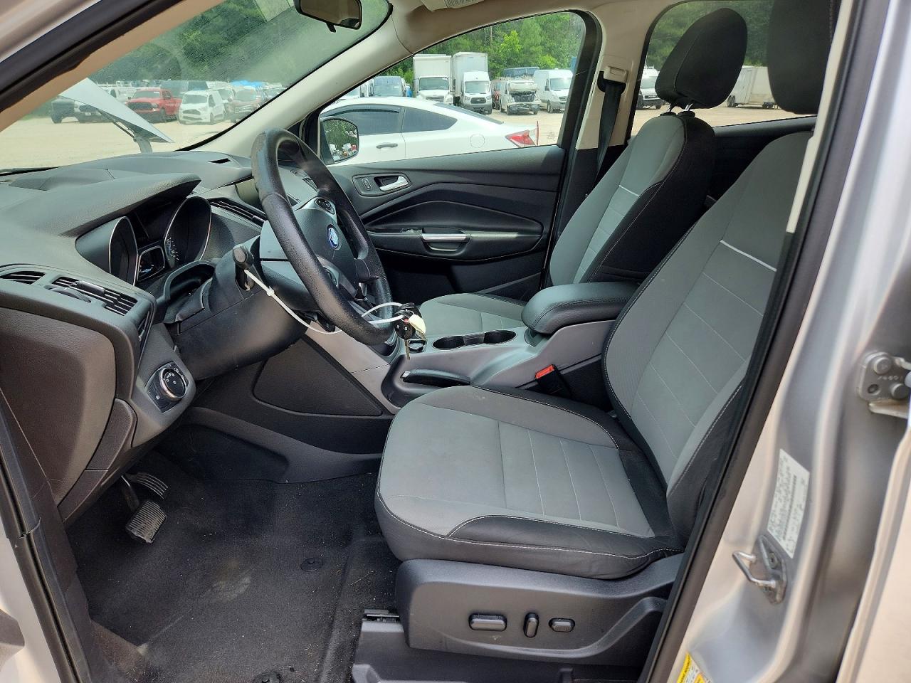 2014 Ford Escape Se Gray vin: 1FMCU9GX4EUA96574