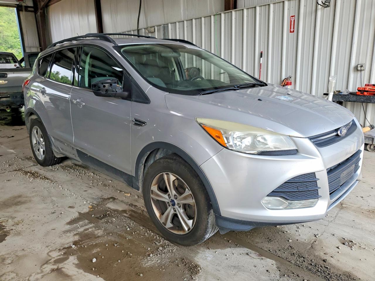 2014 Ford Escape Se Silver vin: 1FMCU9GX4EUB41514
