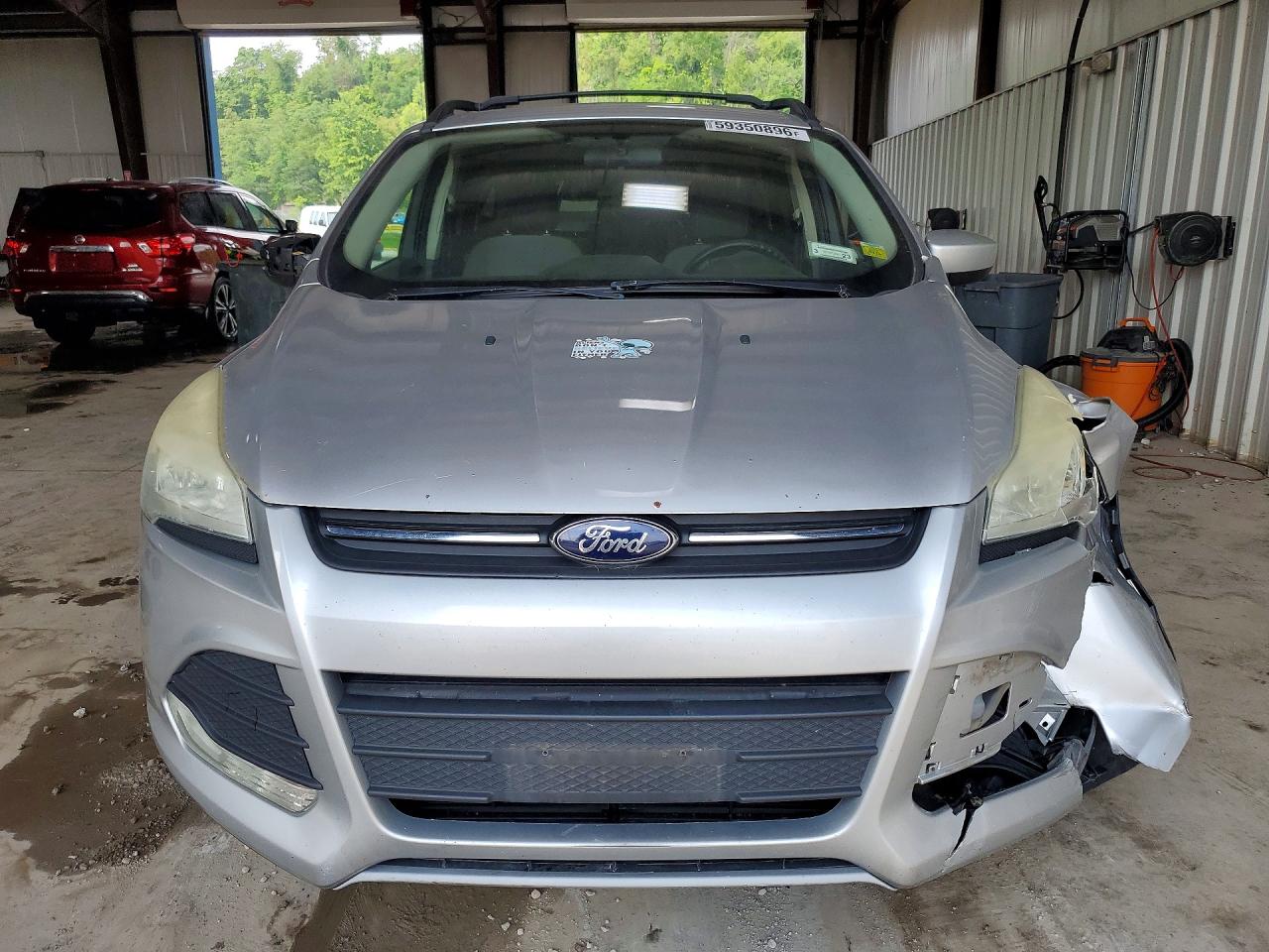 2014 Ford Escape Se Silver vin: 1FMCU9GX4EUB41514