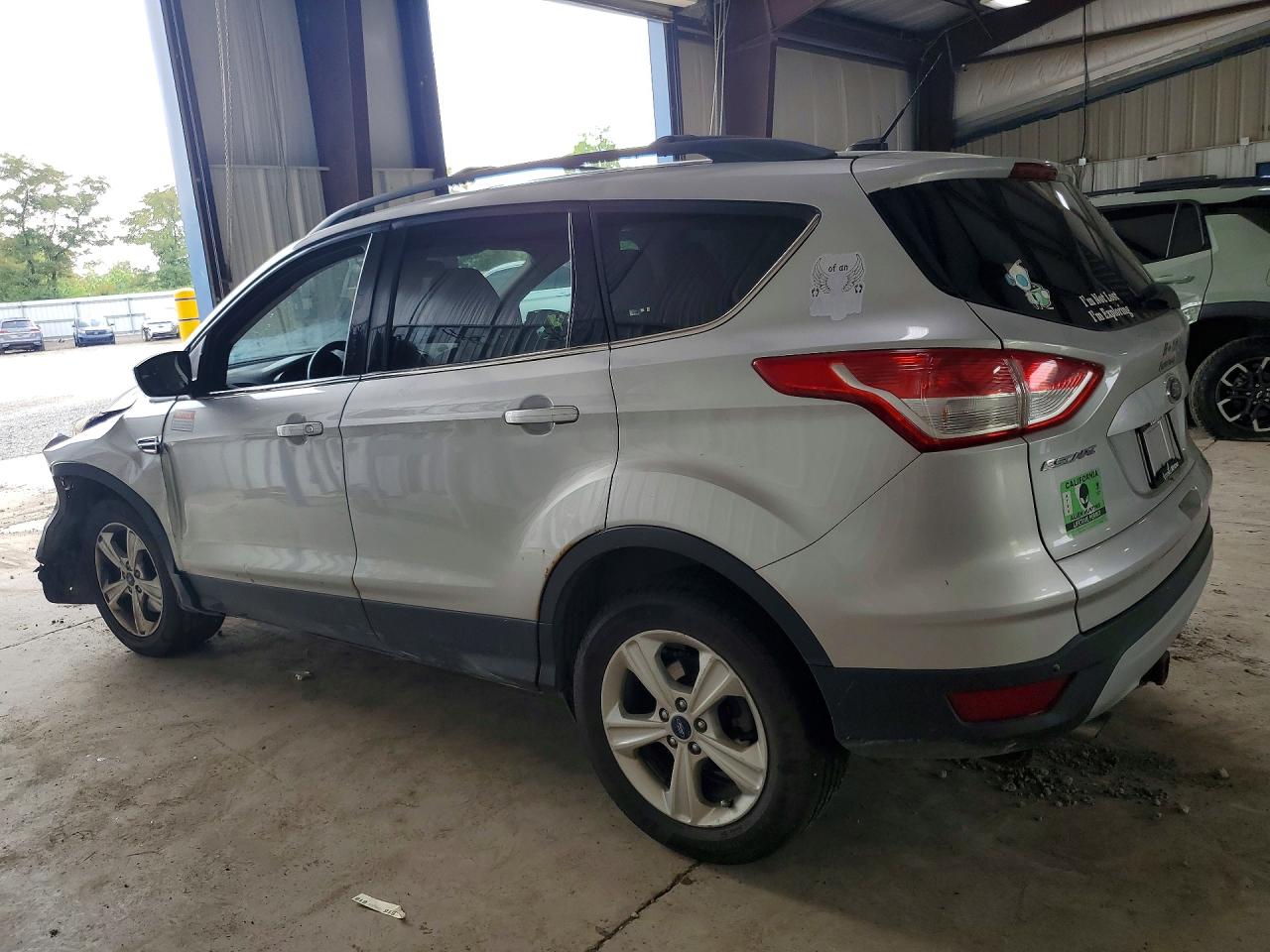 2014 Ford Escape Se Silver vin: 1FMCU9GX4EUB41514