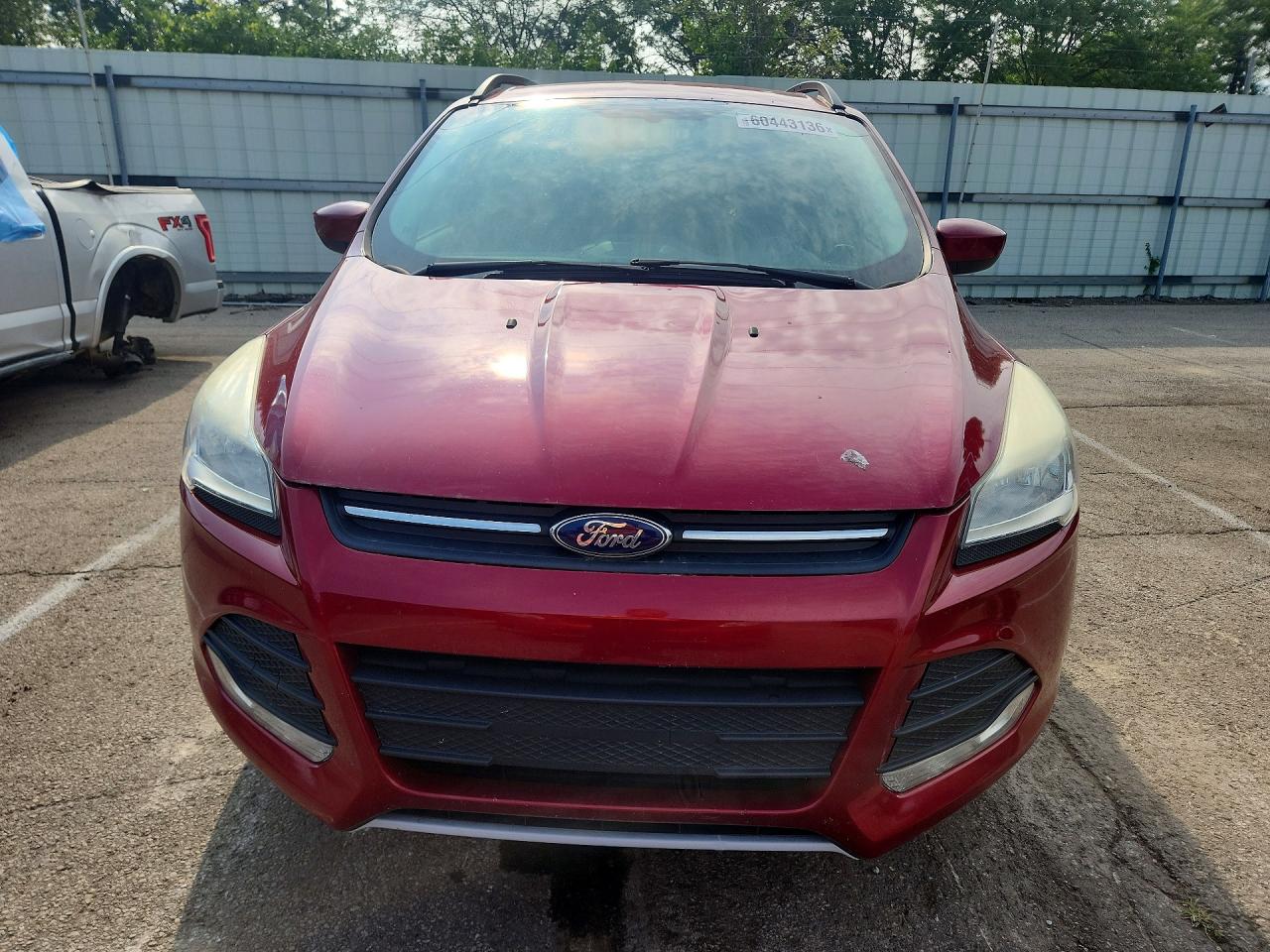 2014 Ford Escape Se Red vin: 1FMCU9GX4EUB78160