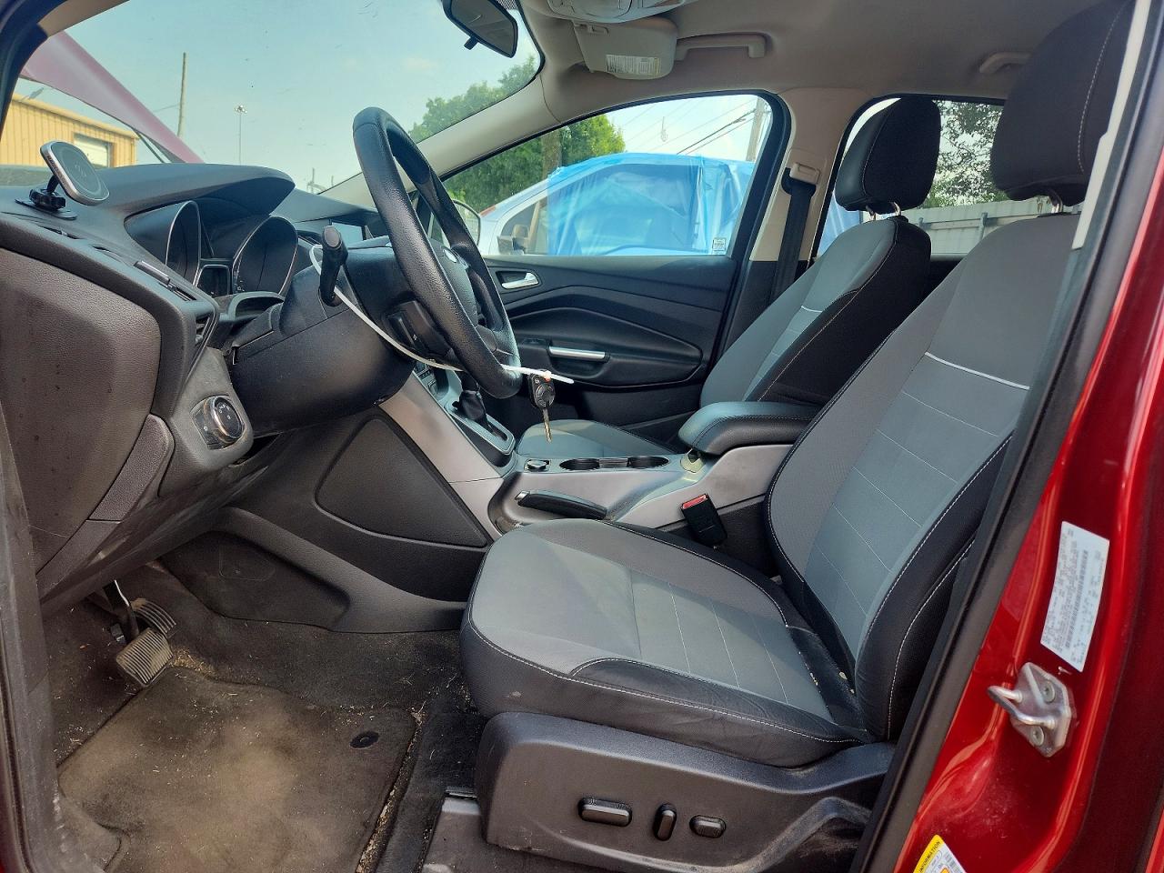 2014 Ford Escape Se Red vin: 1FMCU9GX4EUB78160