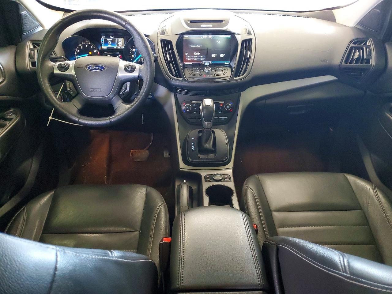 2014 Ford Escape Se Белый vin: 1FMCU9GX4EUB87456