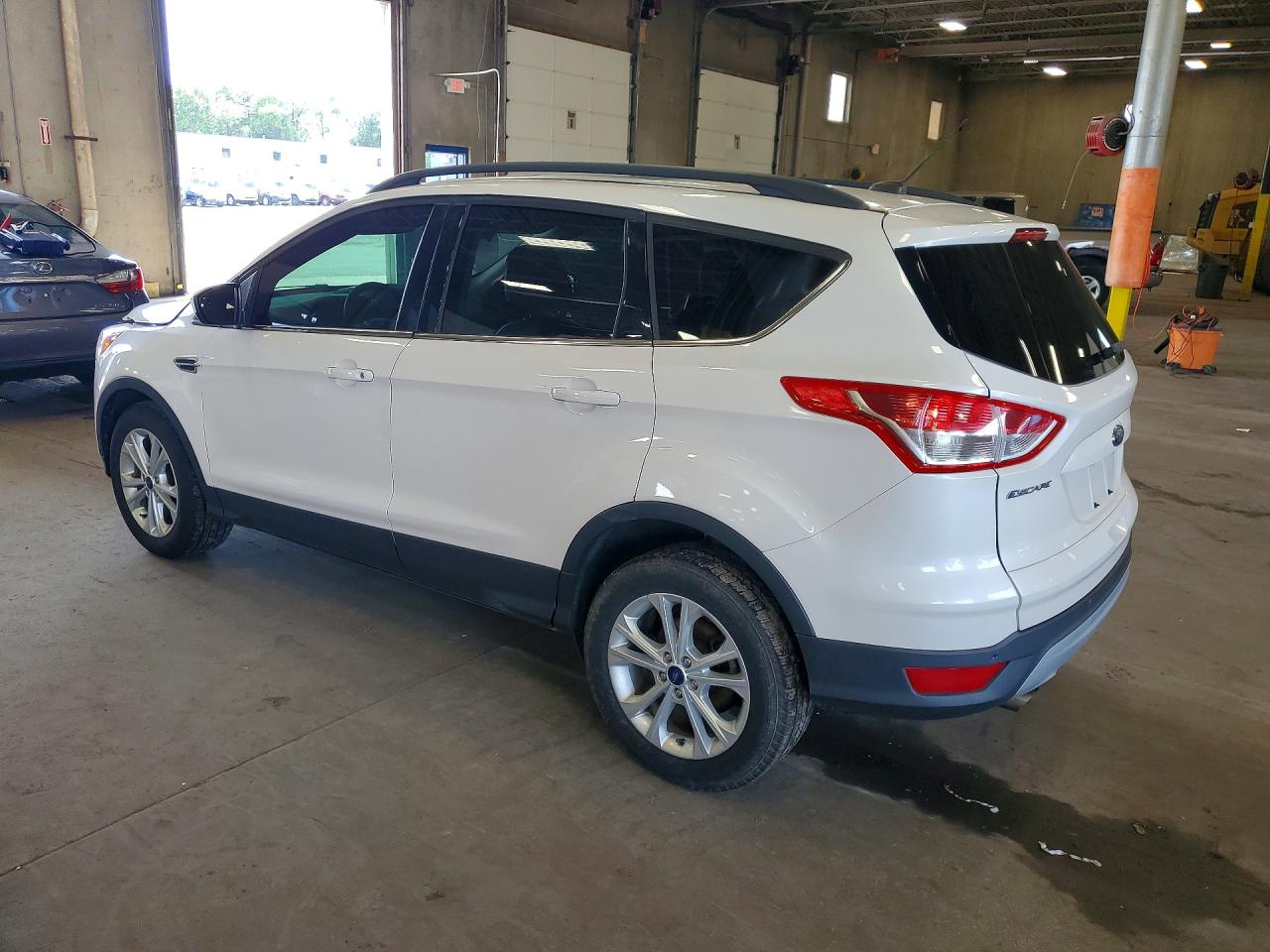 2014 Ford Escape Se Белый vin: 1FMCU9GX4EUB87456