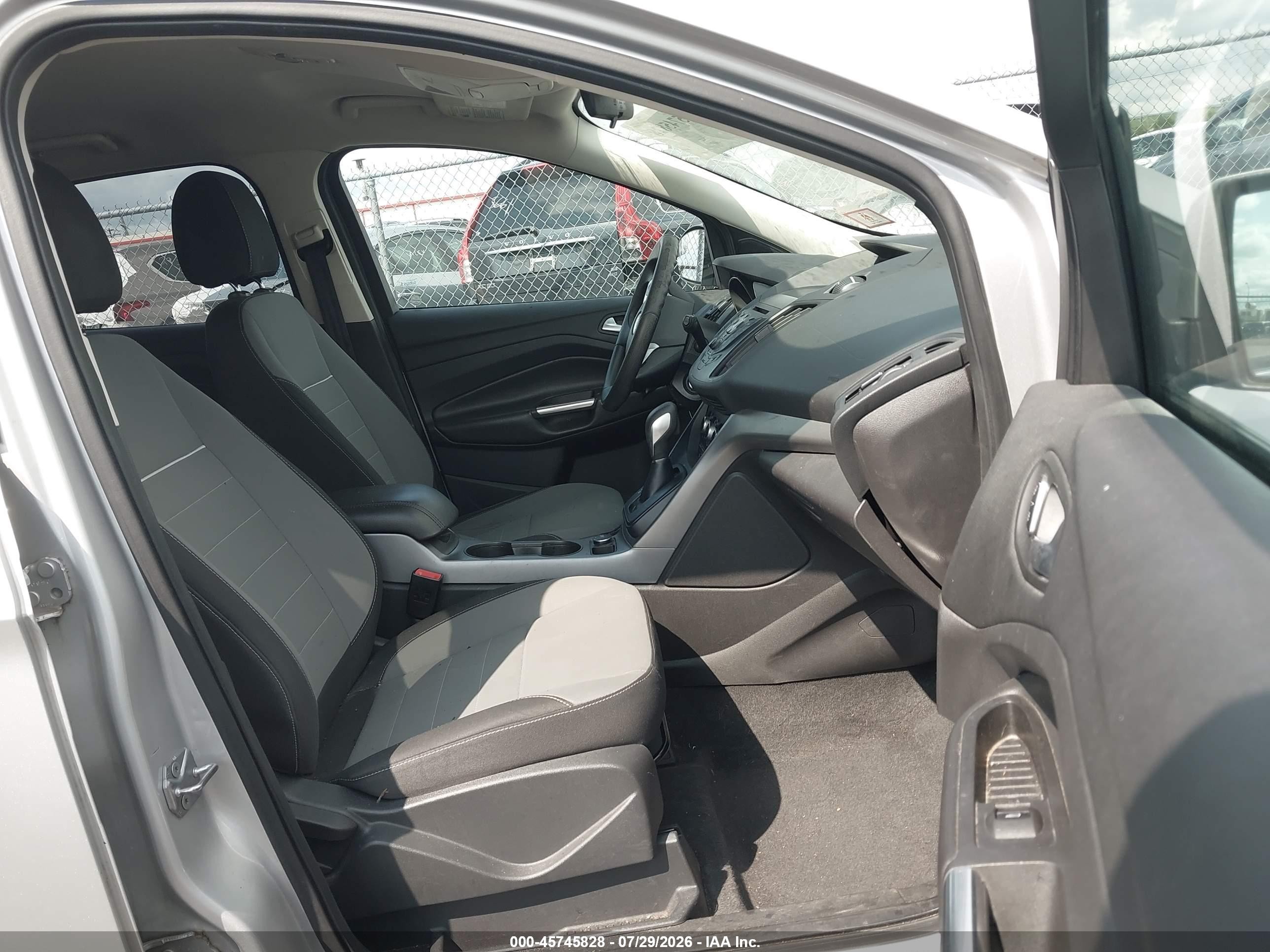 2014 Ford Escape Se Silver vin: 1FMCU9GX4EUC08984