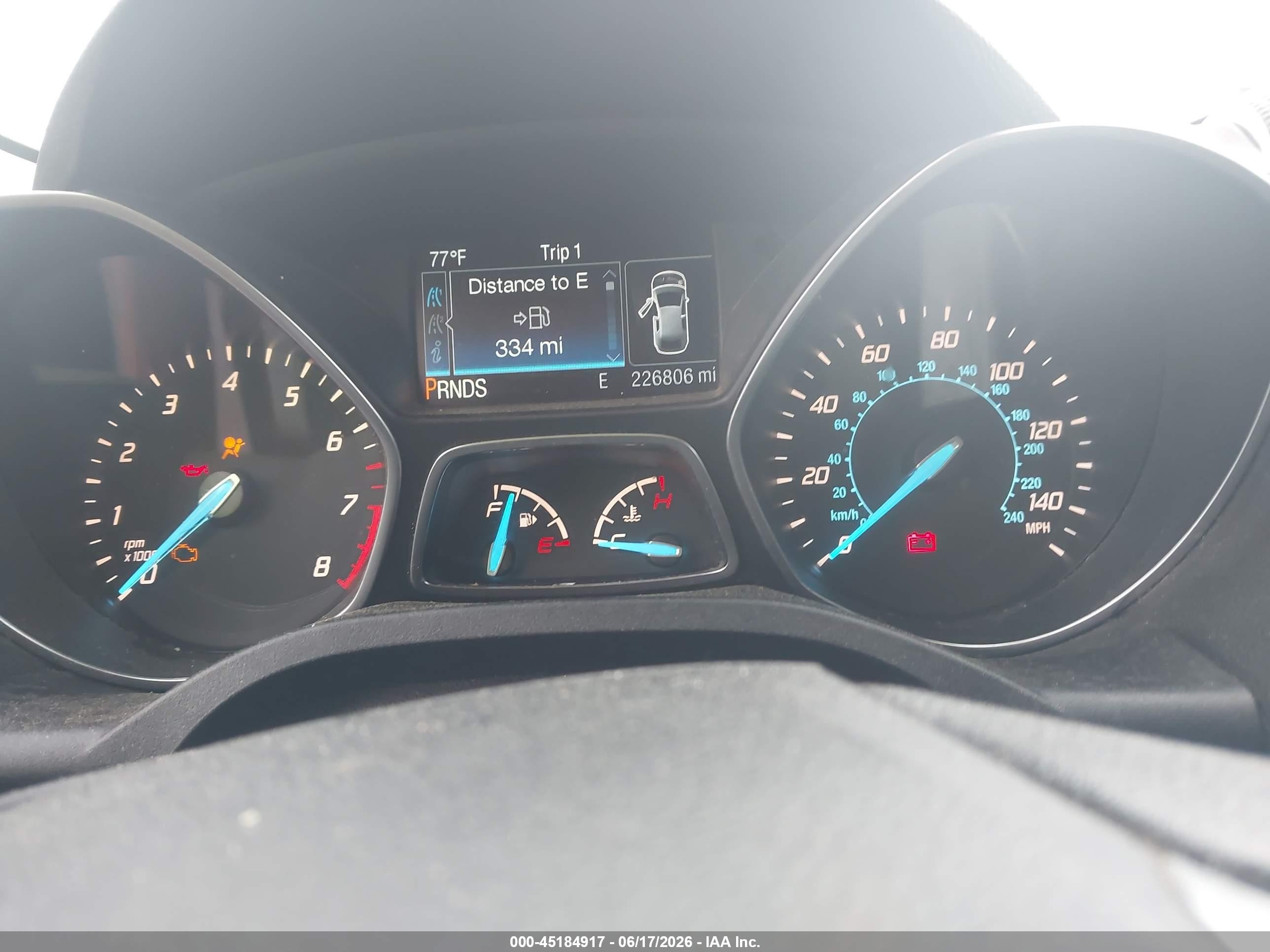 2014 Ford Escape Se Red vin: 1FMCU9GX4EUC97018