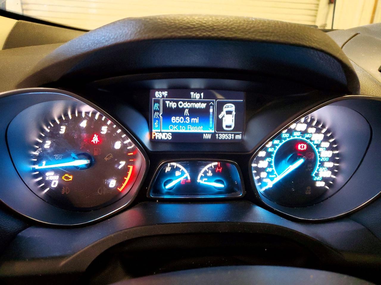 2014 Ford Escape Se Gray vin: 1FMCU9GX4EUD46010