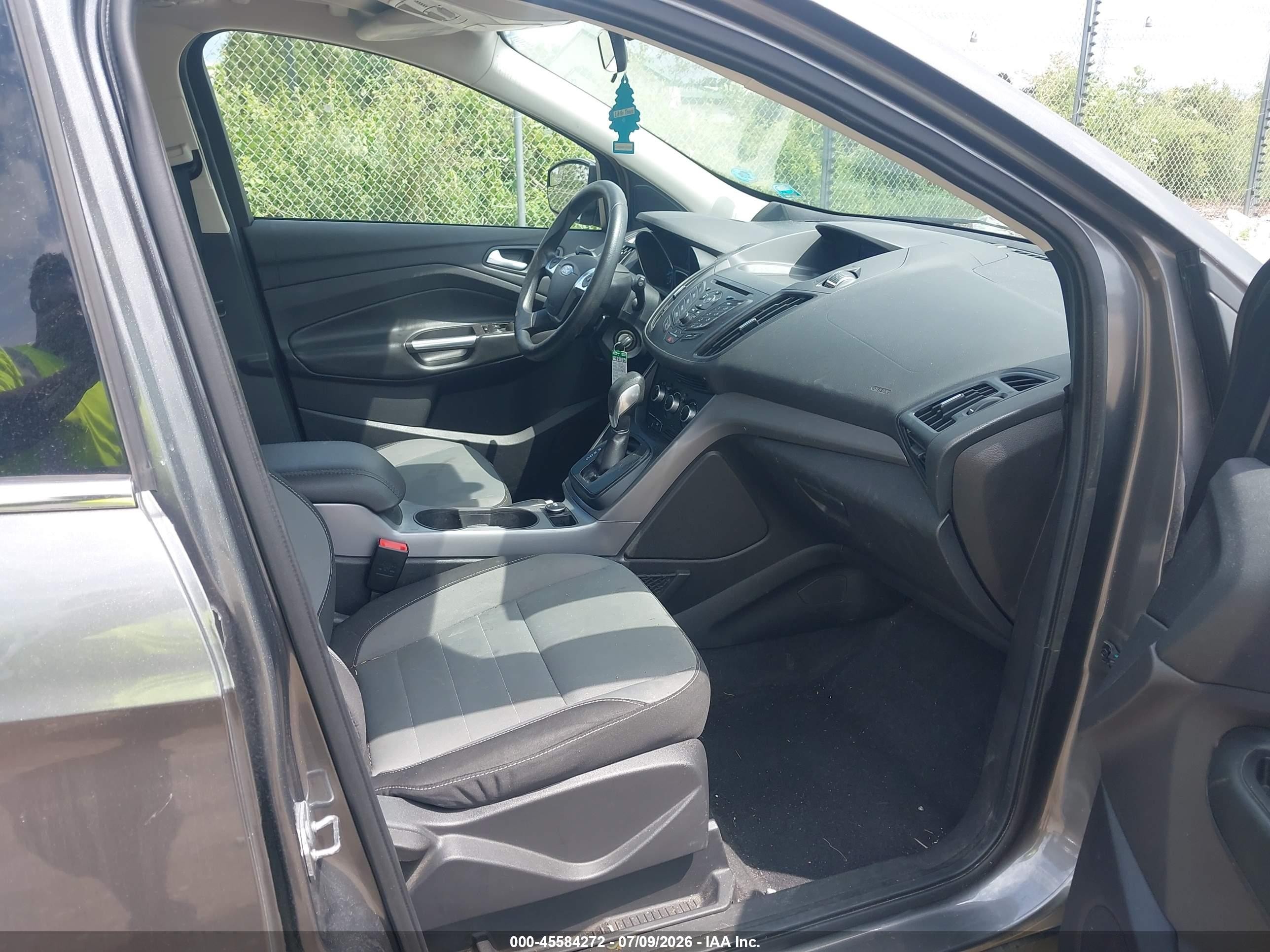 2014 Ford Escape Se Серый vin: 1FMCU9GX4EUE35706