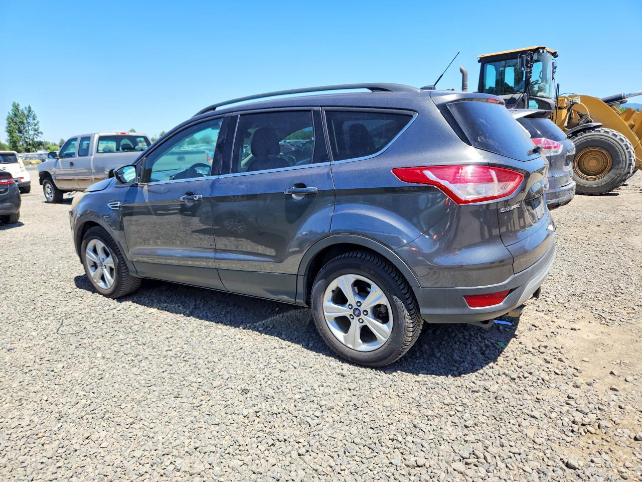2015 Ford Escape Se Gray vin: 1FMCU9GX4FUA53029