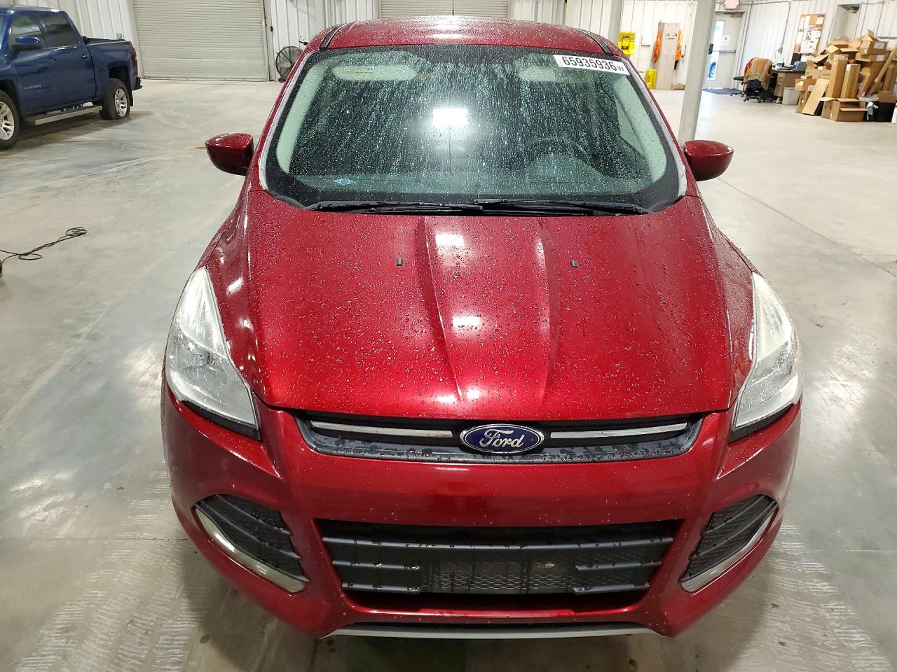 2015 Ford Escape Se Red vin: 1FMCU9GX4FUA60787