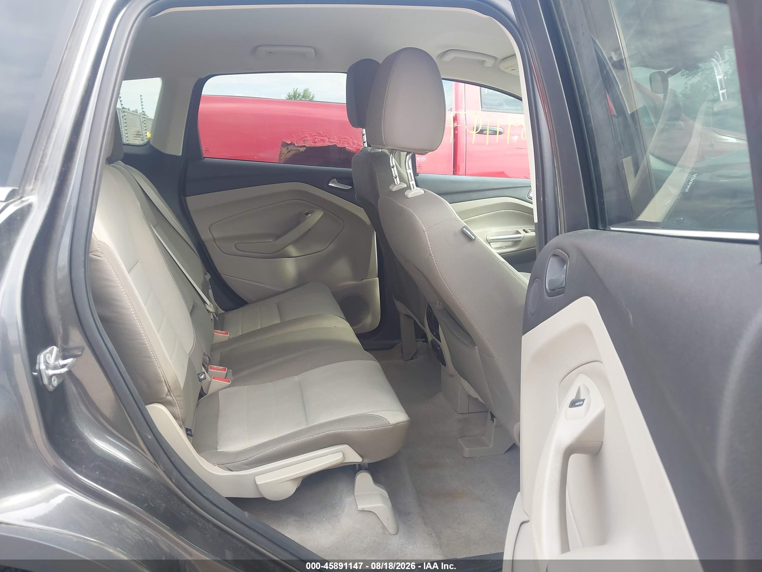 2015 Ford Escape Se Gray vin: 1FMCU9GX4FUA94020