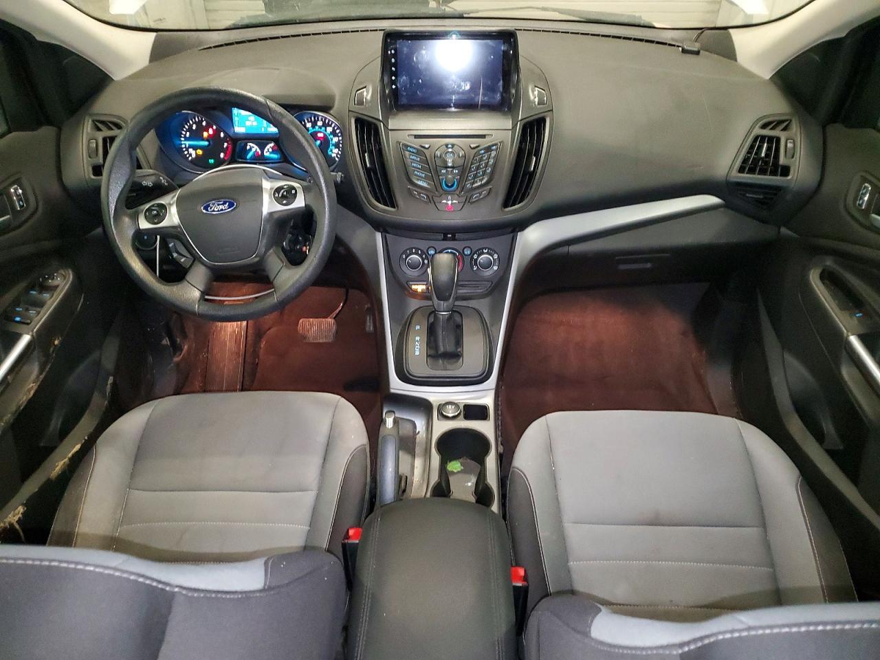 2015 Ford Escape Se White vin: 1FMCU9GX4FUB17375