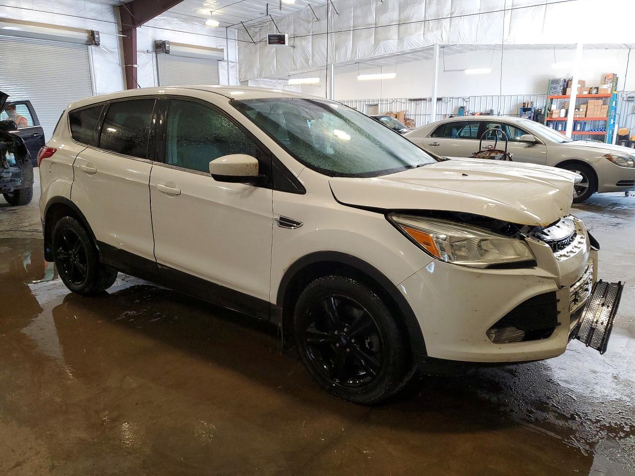 2015 Ford Escape Se White vin: 1FMCU9GX4FUB17375