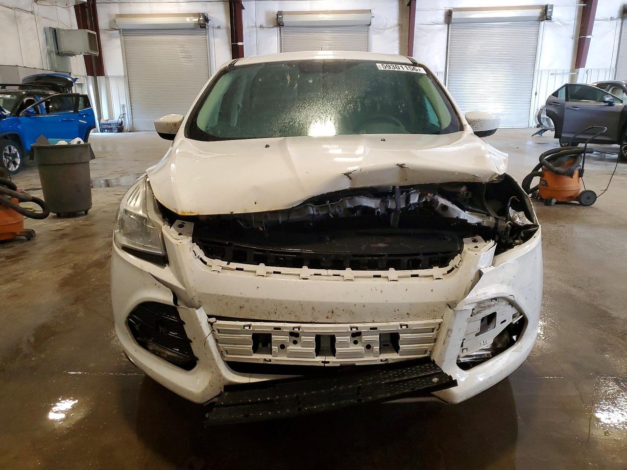 2015 Ford Escape Se White vin: 1FMCU9GX4FUB17375