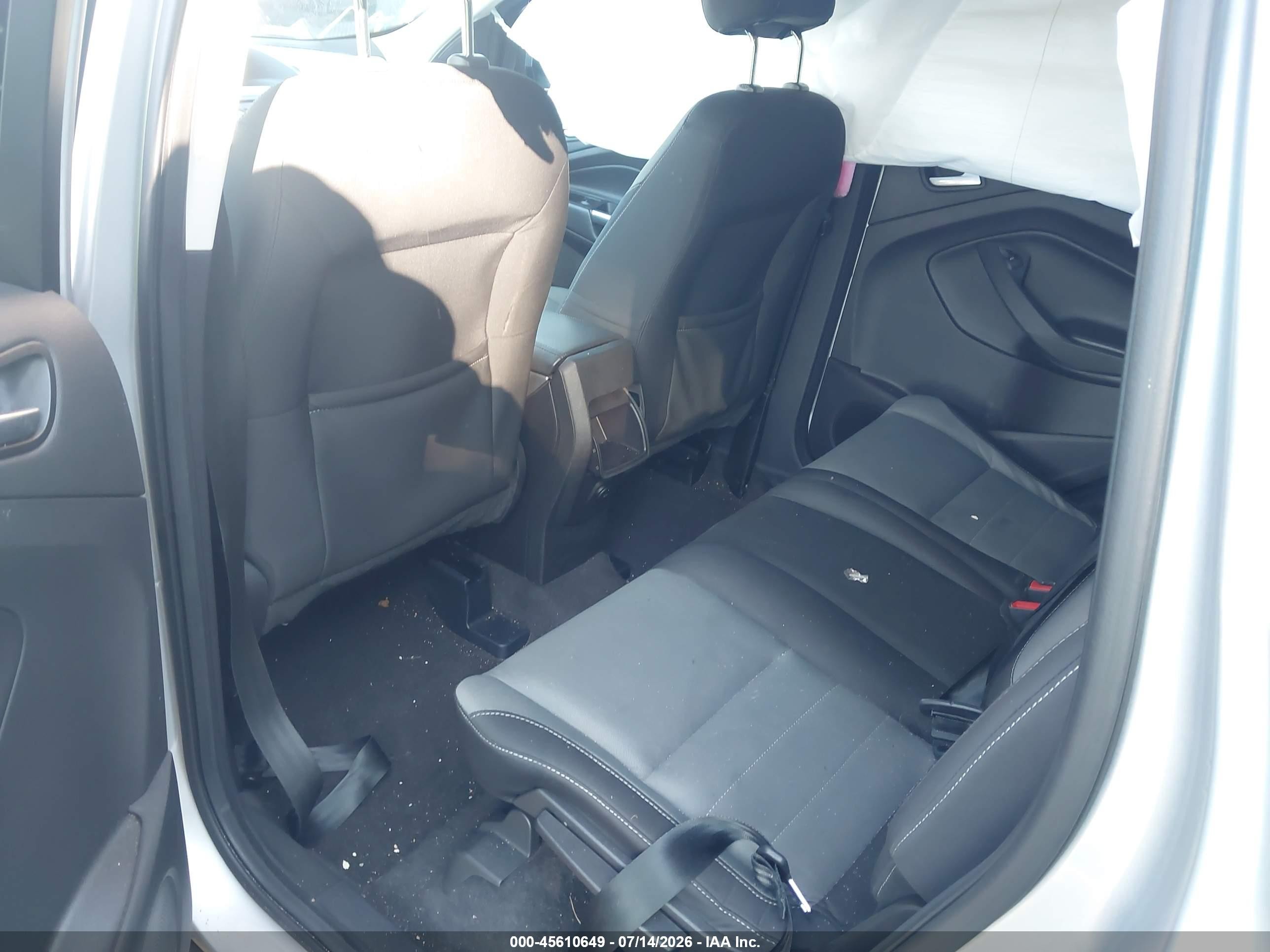 2015 Ford Escape Se Silver vin: 1FMCU9GX4FUB89550