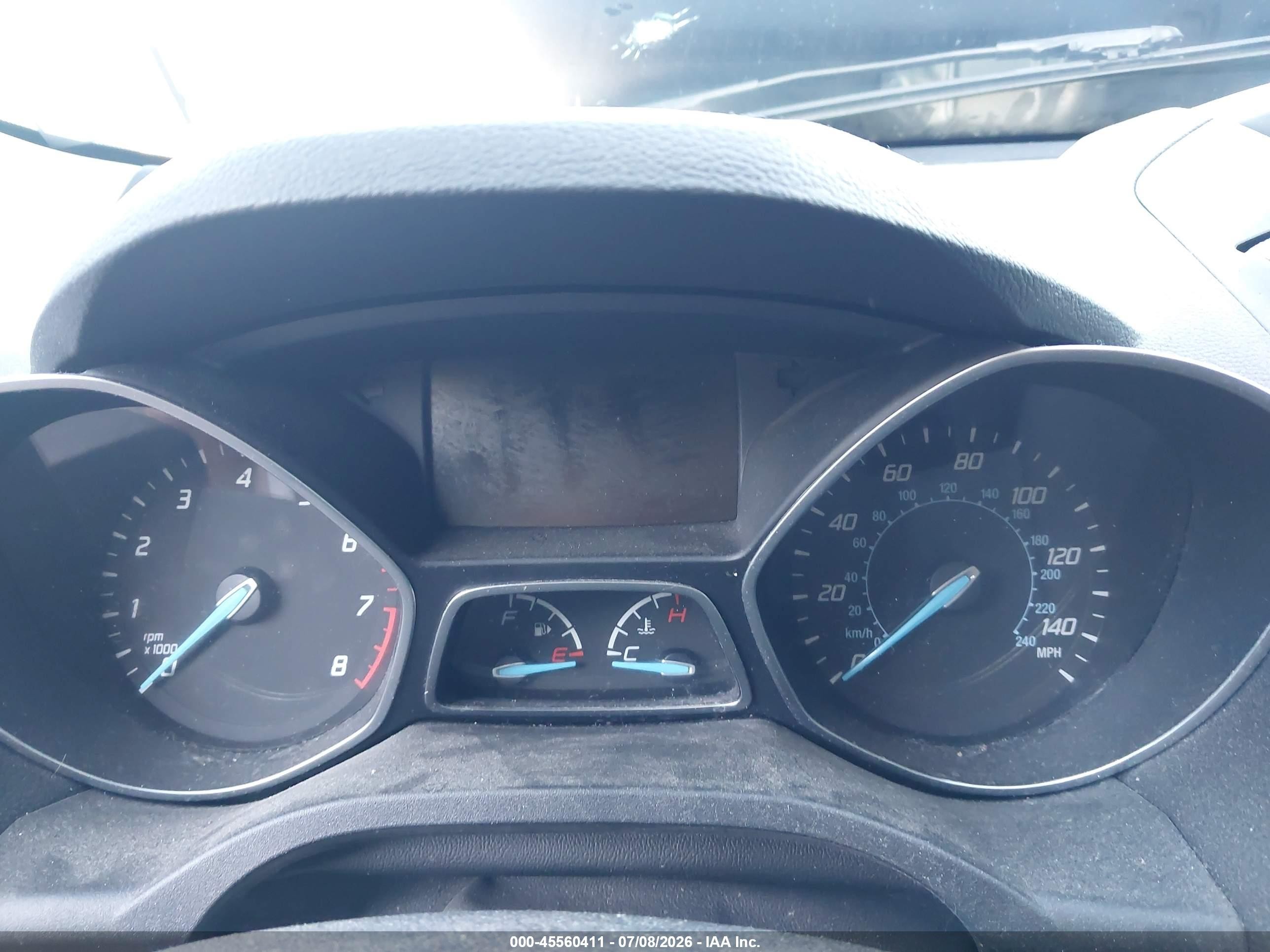 2015 Ford Escape Se Gray vin: 1FMCU9GX4FUB92528