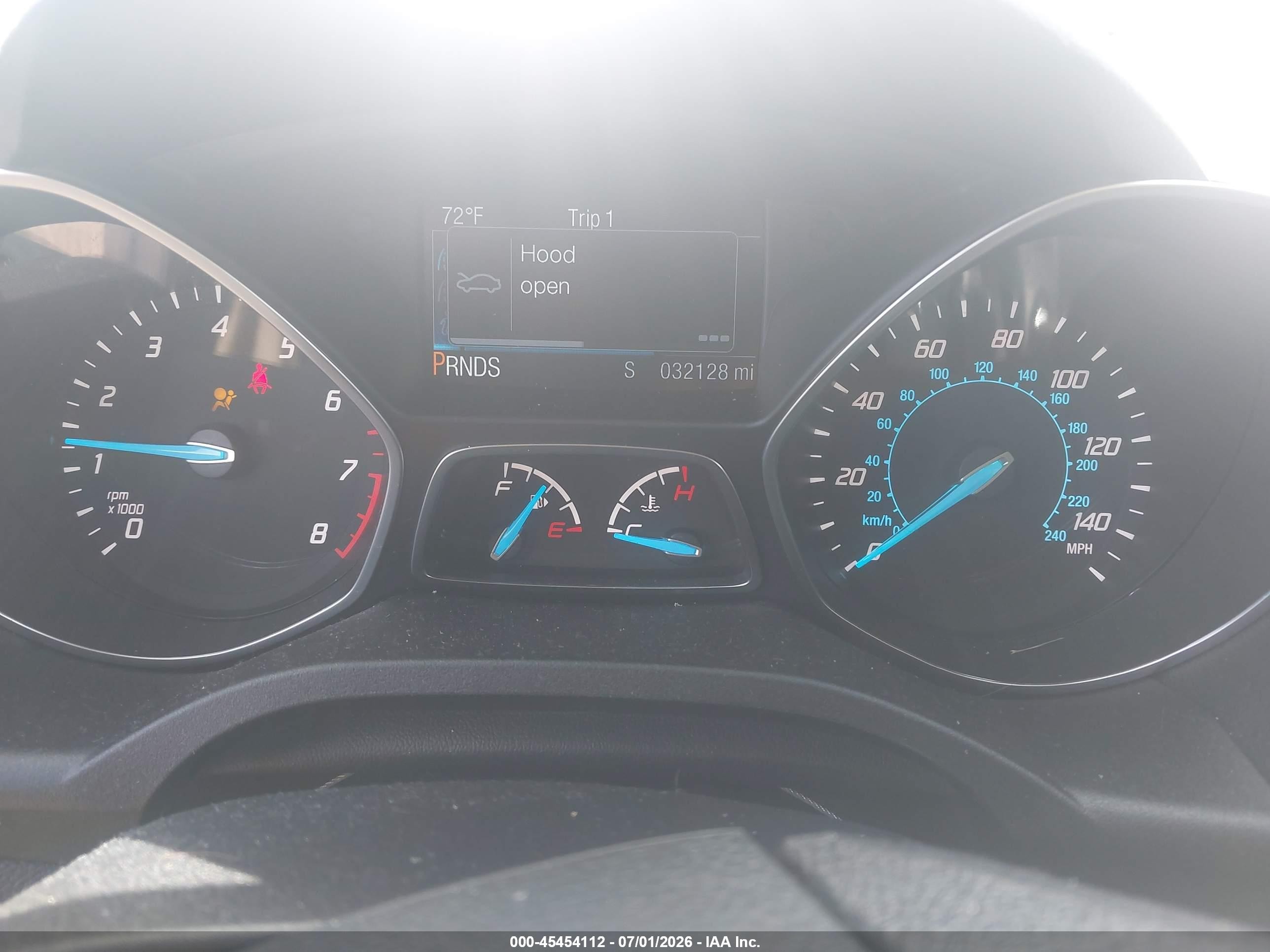 2015 Ford Escape Se Gray vin: 1FMCU9GX4FUB97065