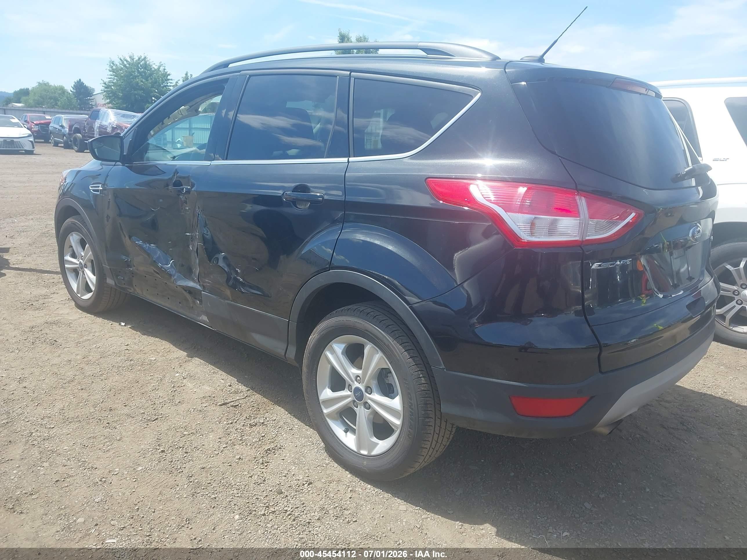 2015 Ford Escape Se Gray vin: 1FMCU9GX4FUB97065