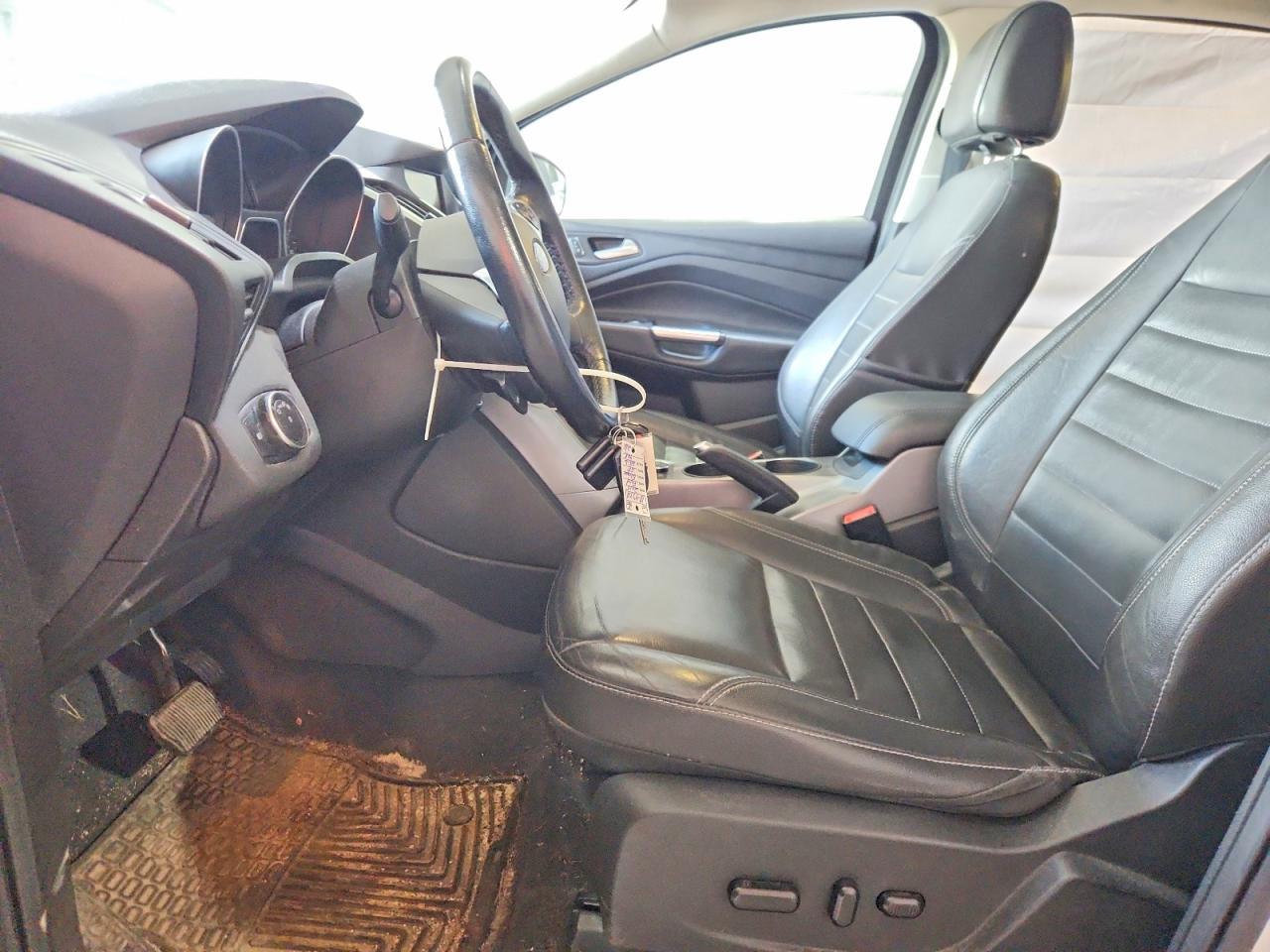 2015 Ford Escape Se White vin: 1FMCU9GX4FUB99785