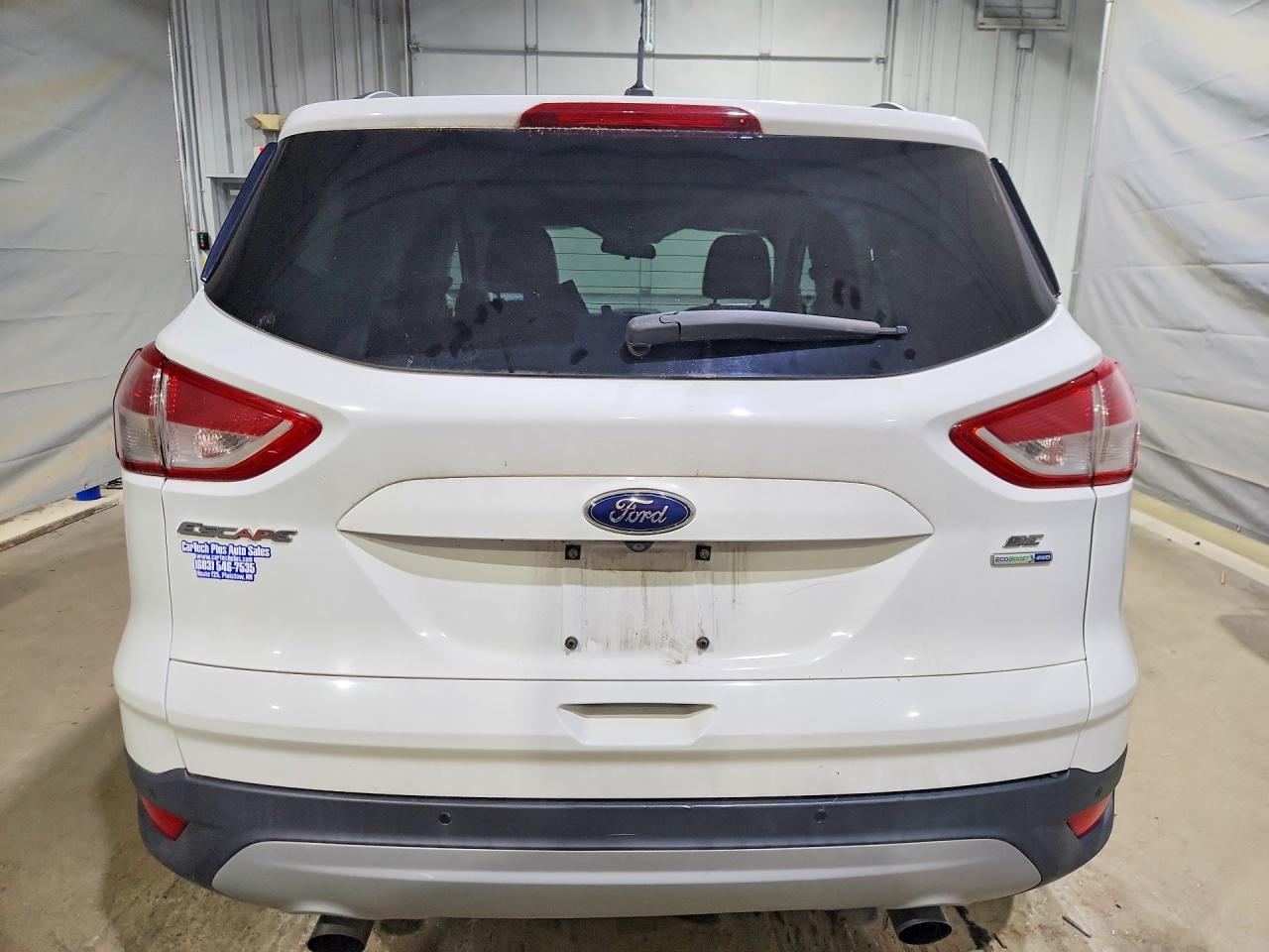2015 Ford Escape Se White vin: 1FMCU9GX4FUB99785